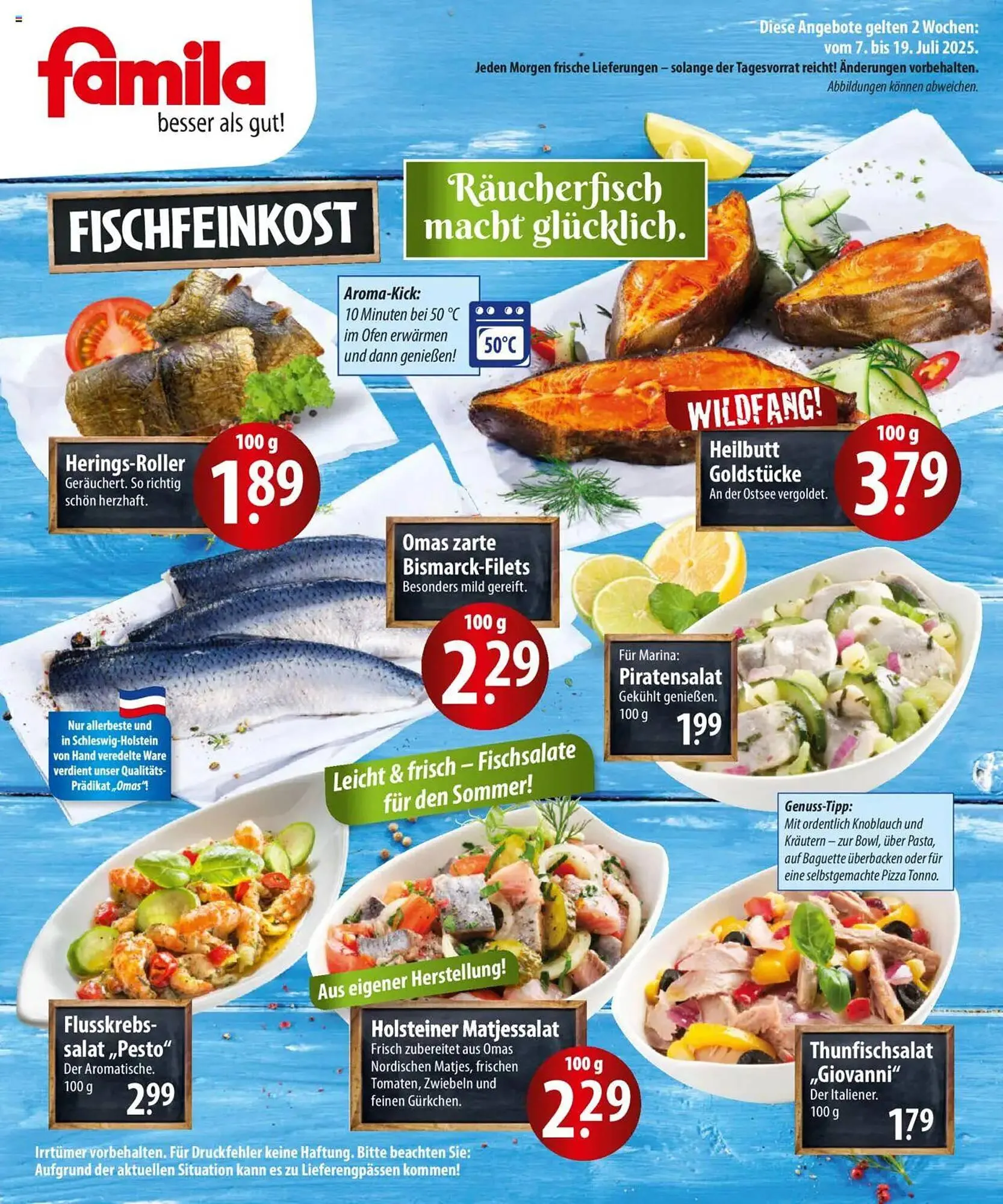 Famila Nord Ost Prospekt von 7. Juli bis 19. Juli 2025 - Prospekt seite 2