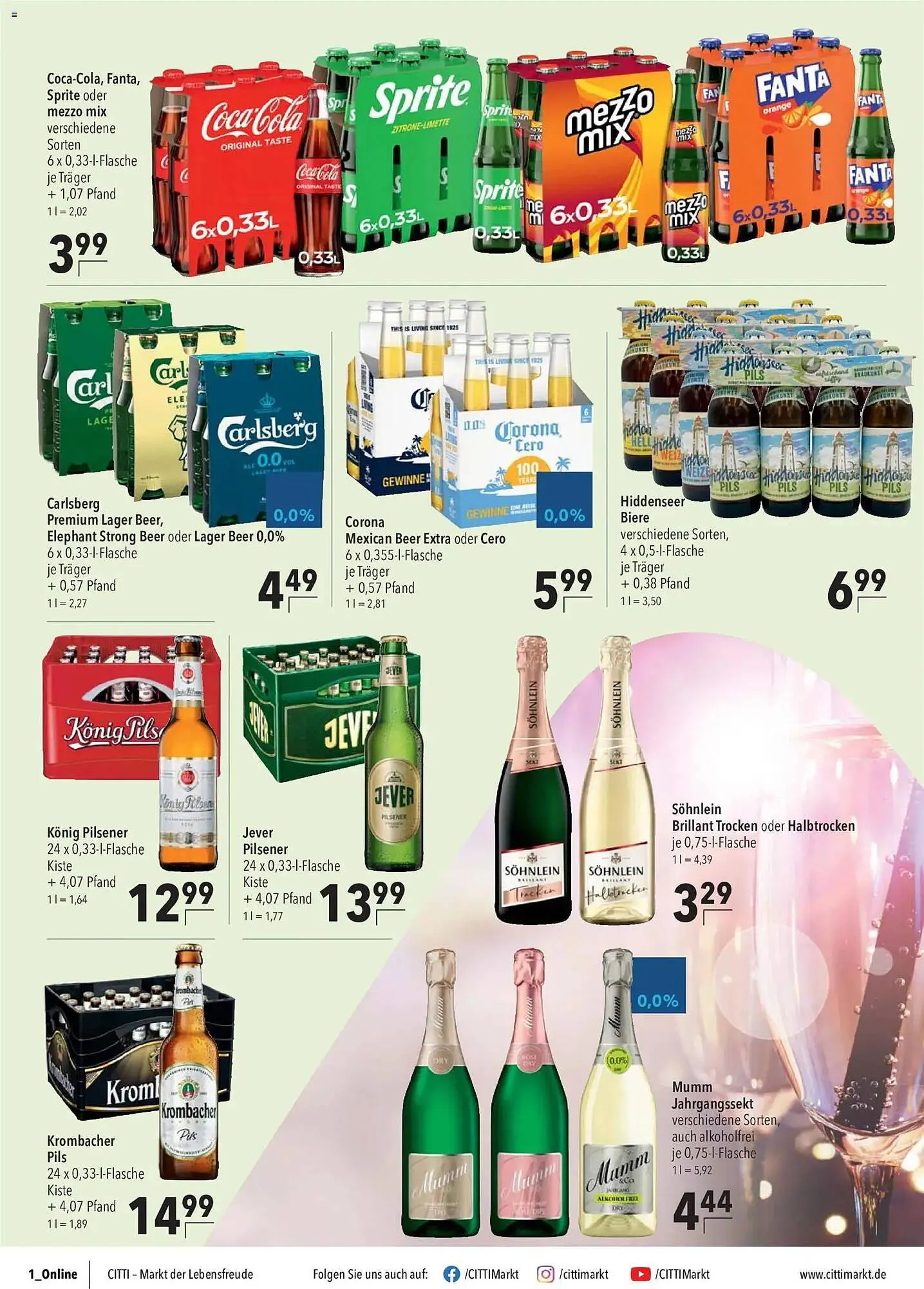 CITTI Markt Prospekt von 13. Mai bis 19. Mai 2026 - Prospekt seite 18