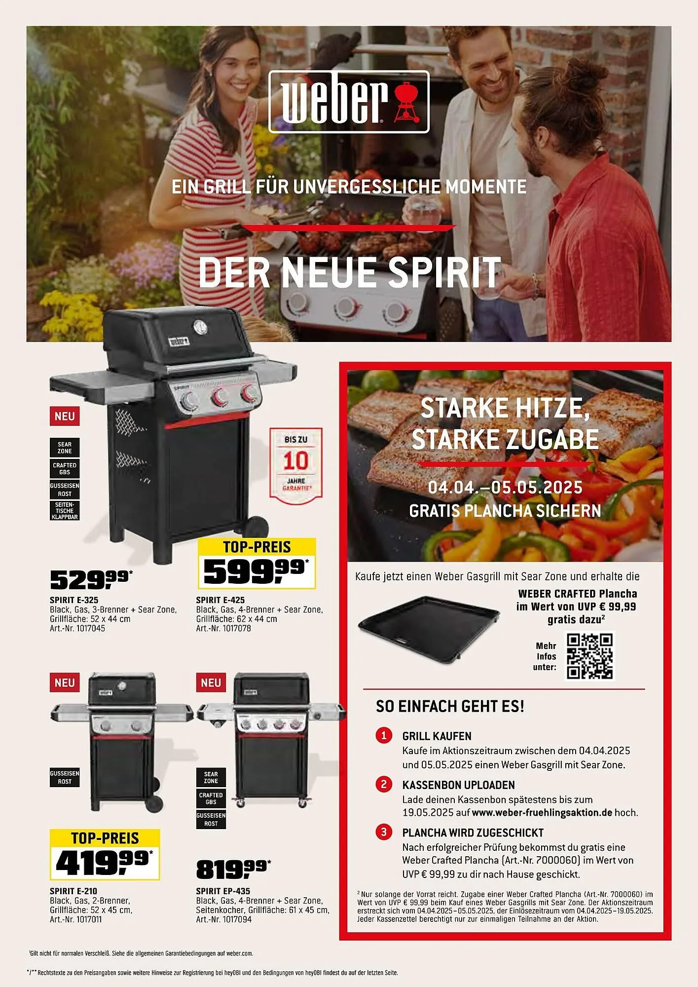 OBI Prospekt von 16. April bis 30. April 2025 - Prospekt seite 6