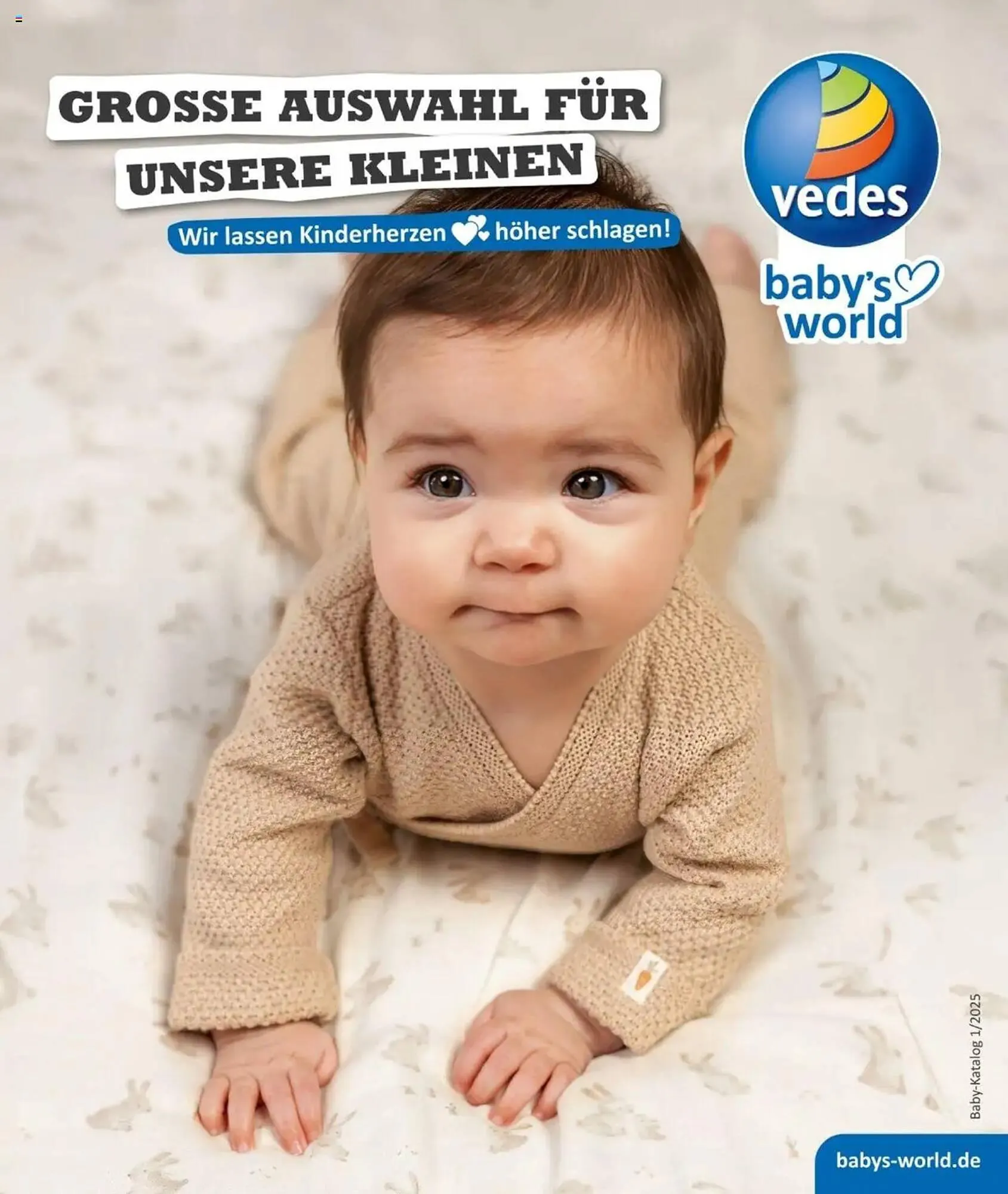 Vedes Prospekt von 1. Januar bis 30. Juni 2025 - Prospekt seite 1