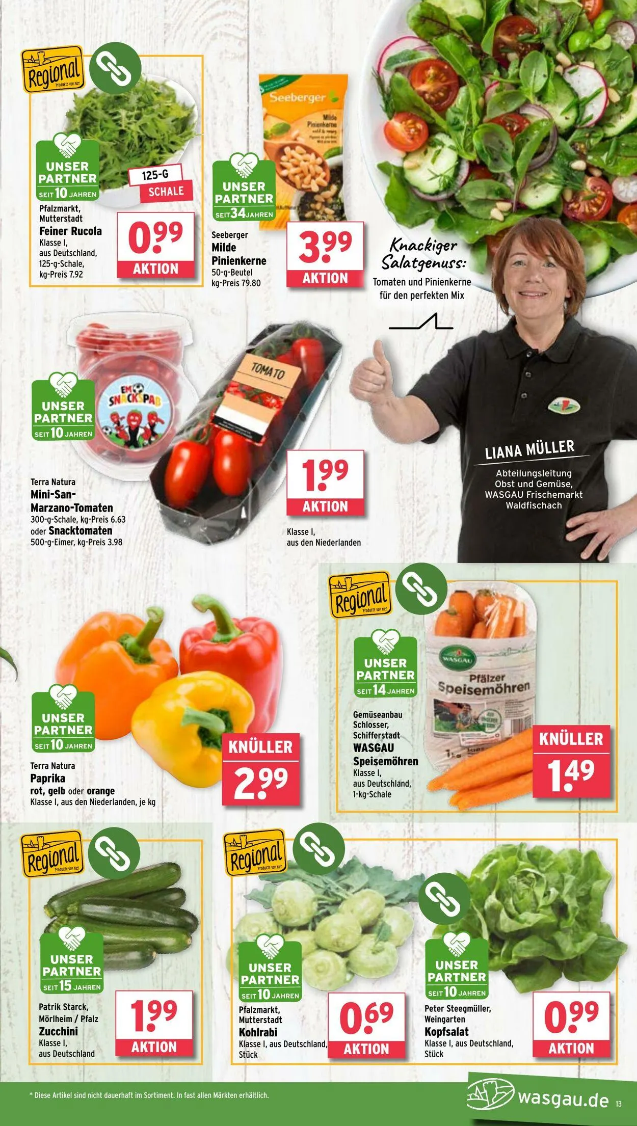 WASGAU Aktueller Prospekt von 1. Juni bis 15. Juni 2025 - Prospekt seite 9