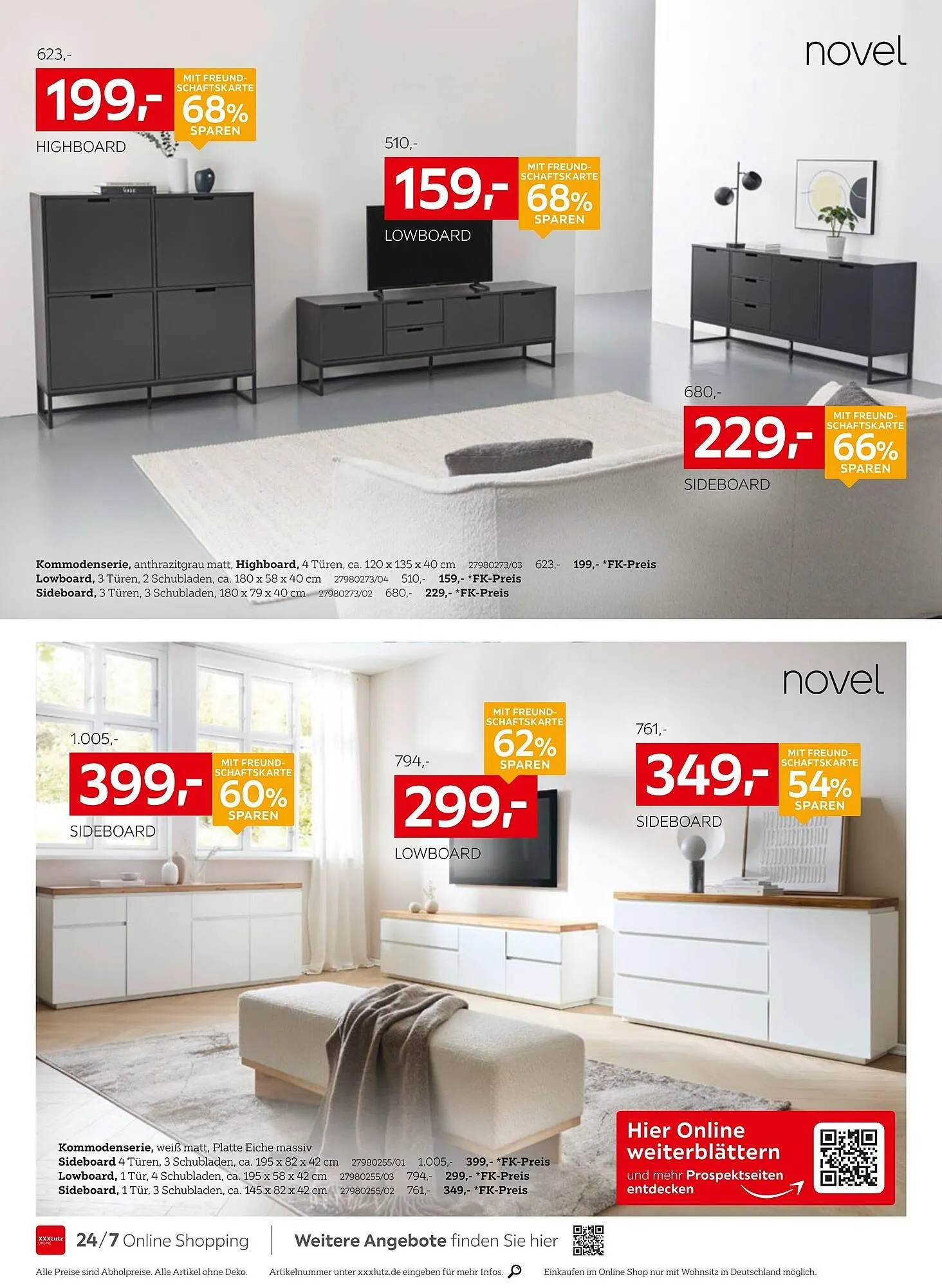 XXXLutz Prospekt von 2. Januar bis 11. Januar 2026 - Prospekt seite 18