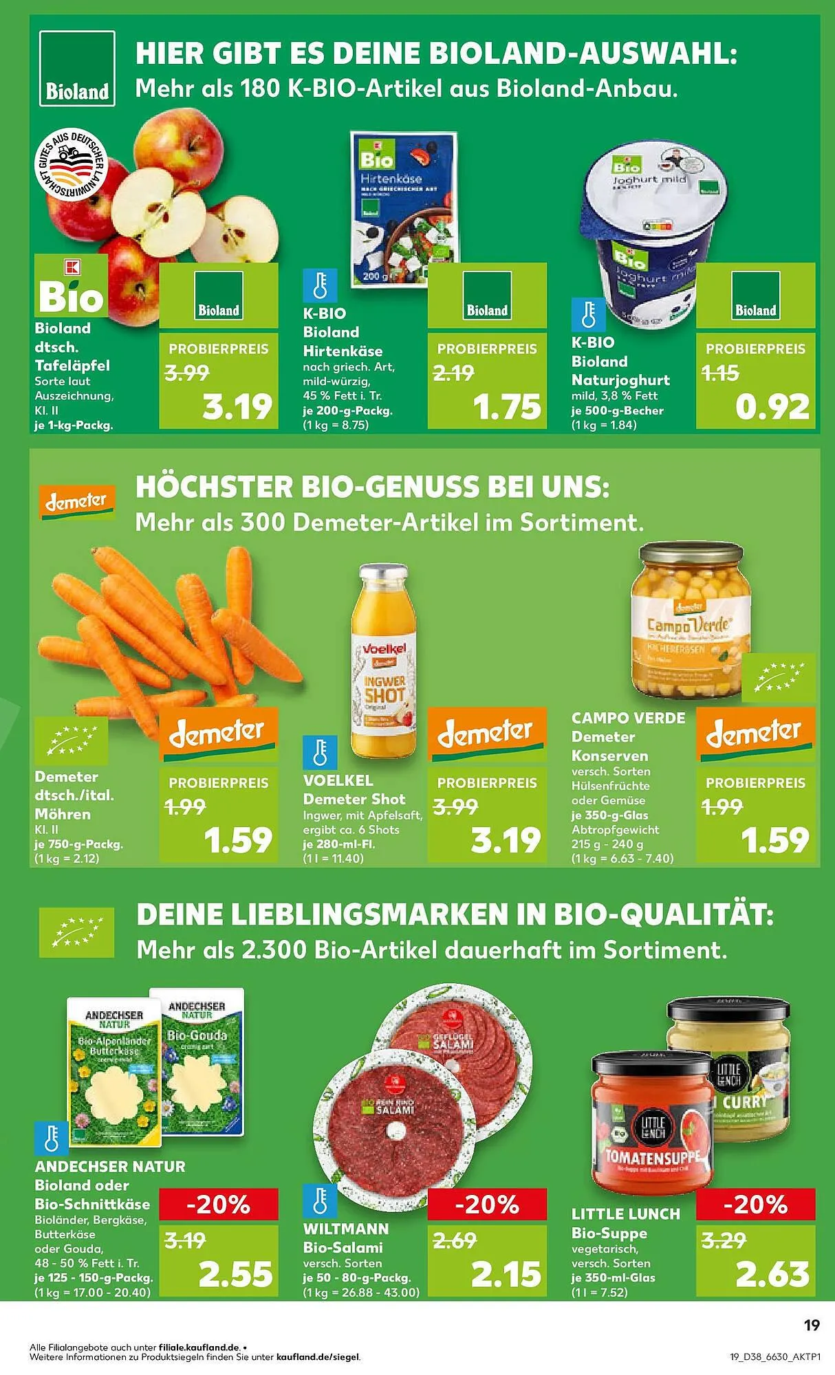Kaufland Prospekt von 21. September bis 24. September 2025 - Prospekt seite 19