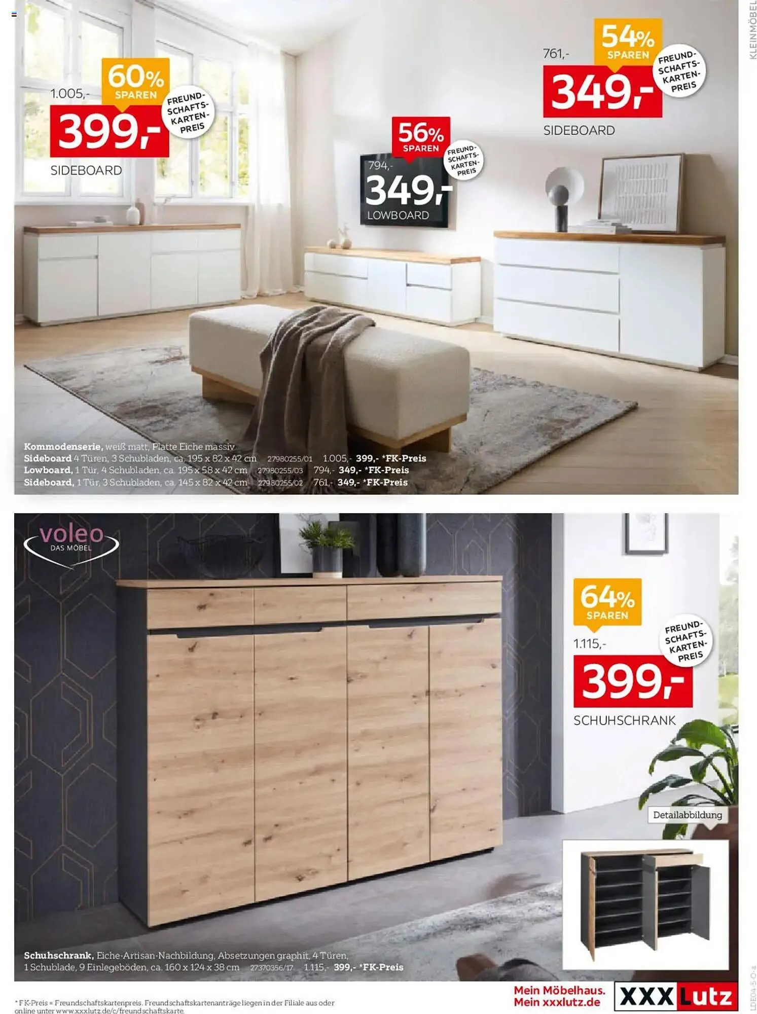 XXXLutz Prospekt von 23. März bis 6. April 2025 - Prospekt seite 17