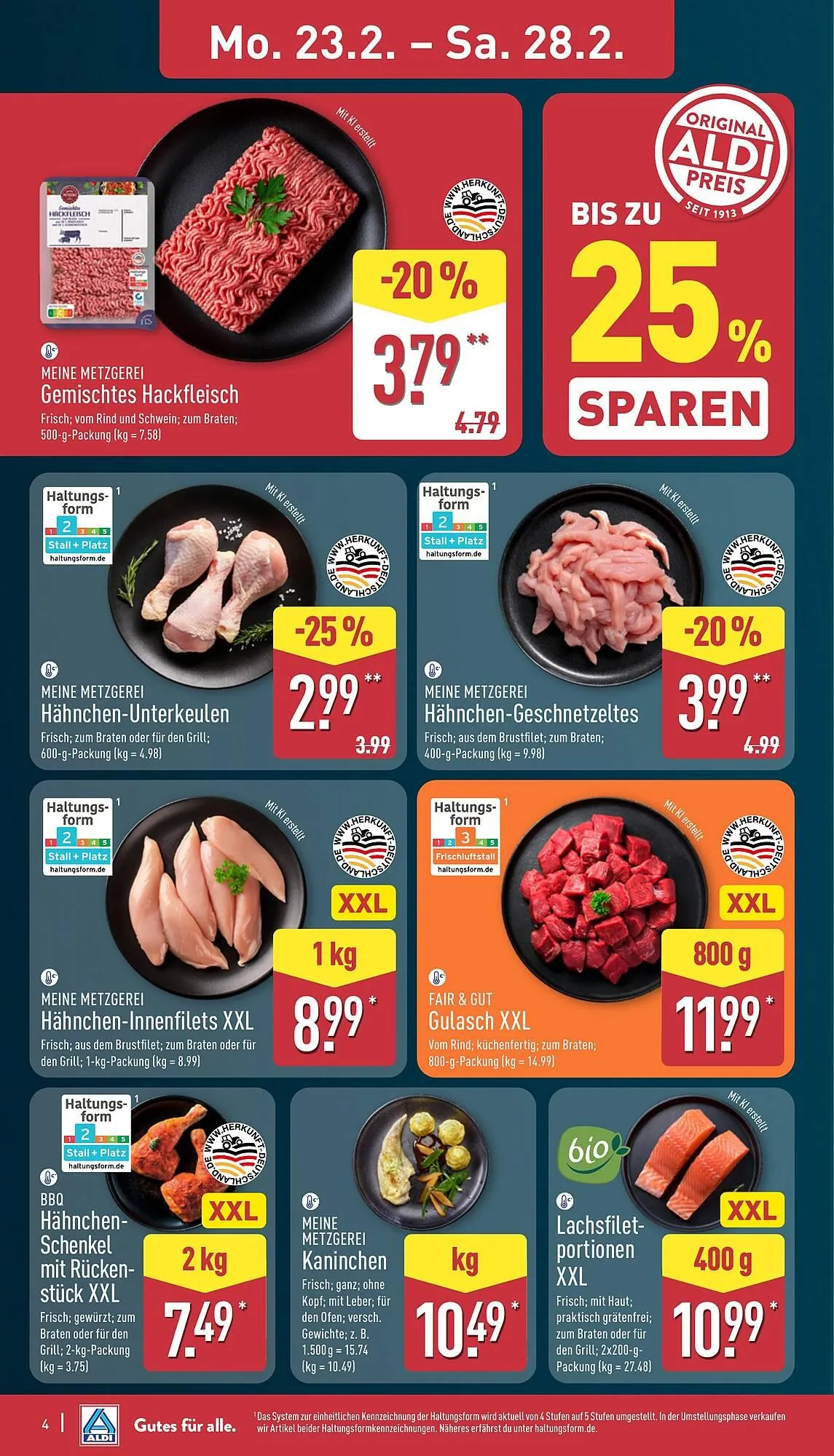 Aldi Nord Prospekt von 23. Februar bis 28. Februar 2026 - Prospekt seite 4