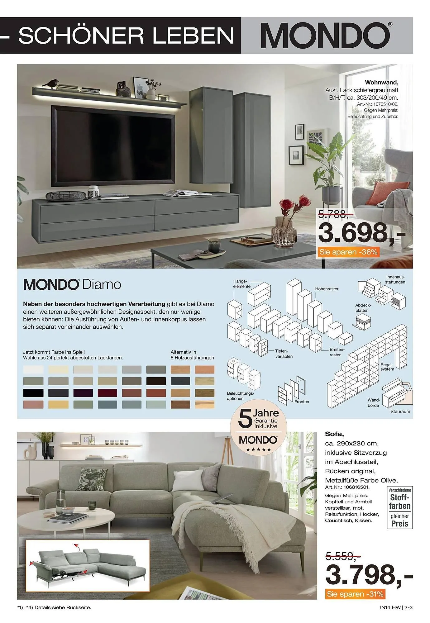 Möbel Inhofer Prospekt von 7. Mai bis 1. Juni 2025 - Prospekt seite 3