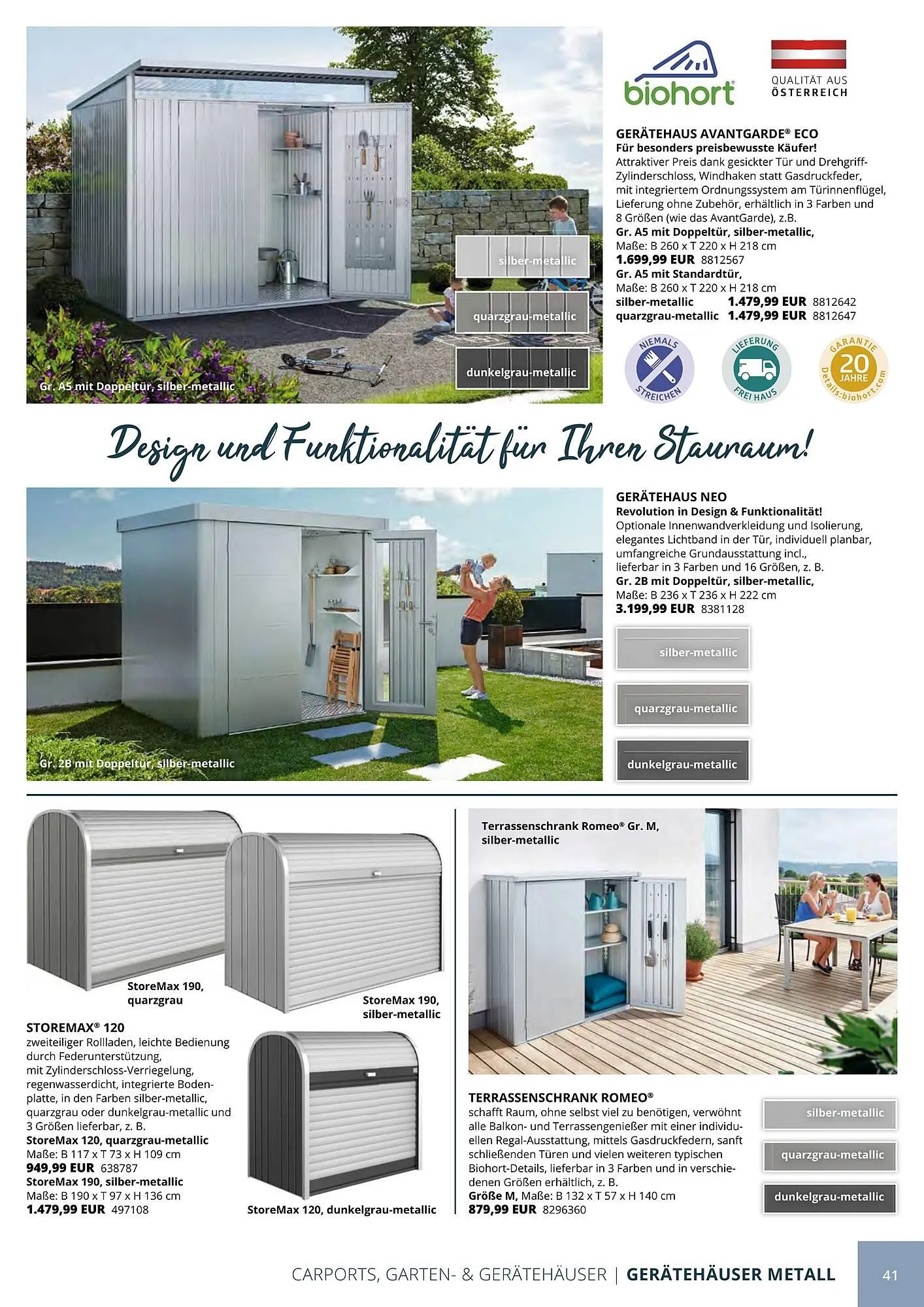 BBM Baumarkt Prospekt von 20. April bis 31. Dezember 2025 - Prospekt seite 41