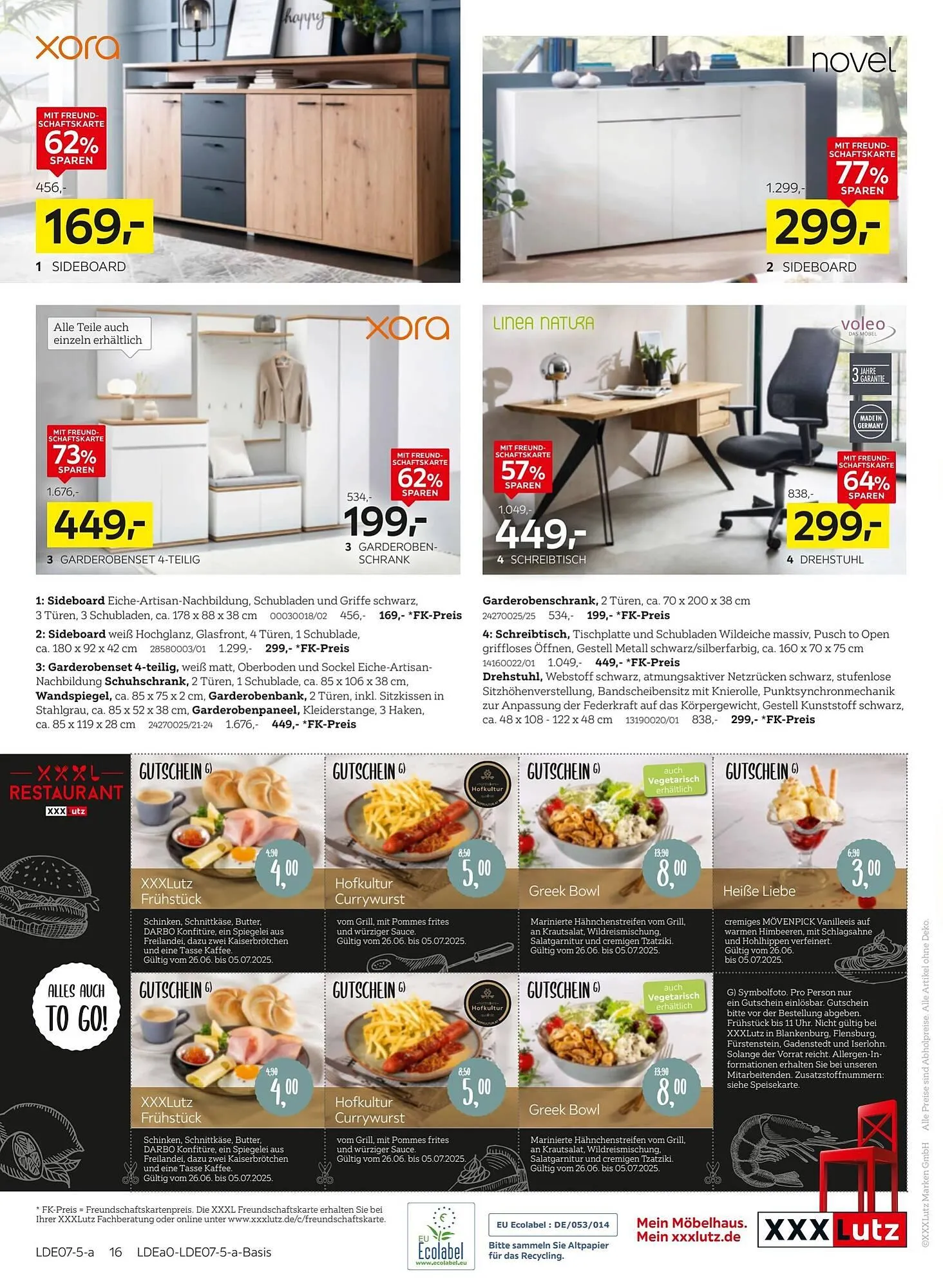 XXXLutz Prospekt von 23. Juni bis 30. Juni 2025 - Prospekt seite 28