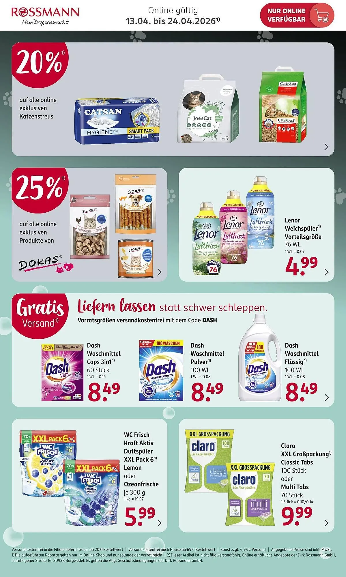 Rossmann Prospekt von 13. April bis 24. April 2026 - Prospekt seite 2