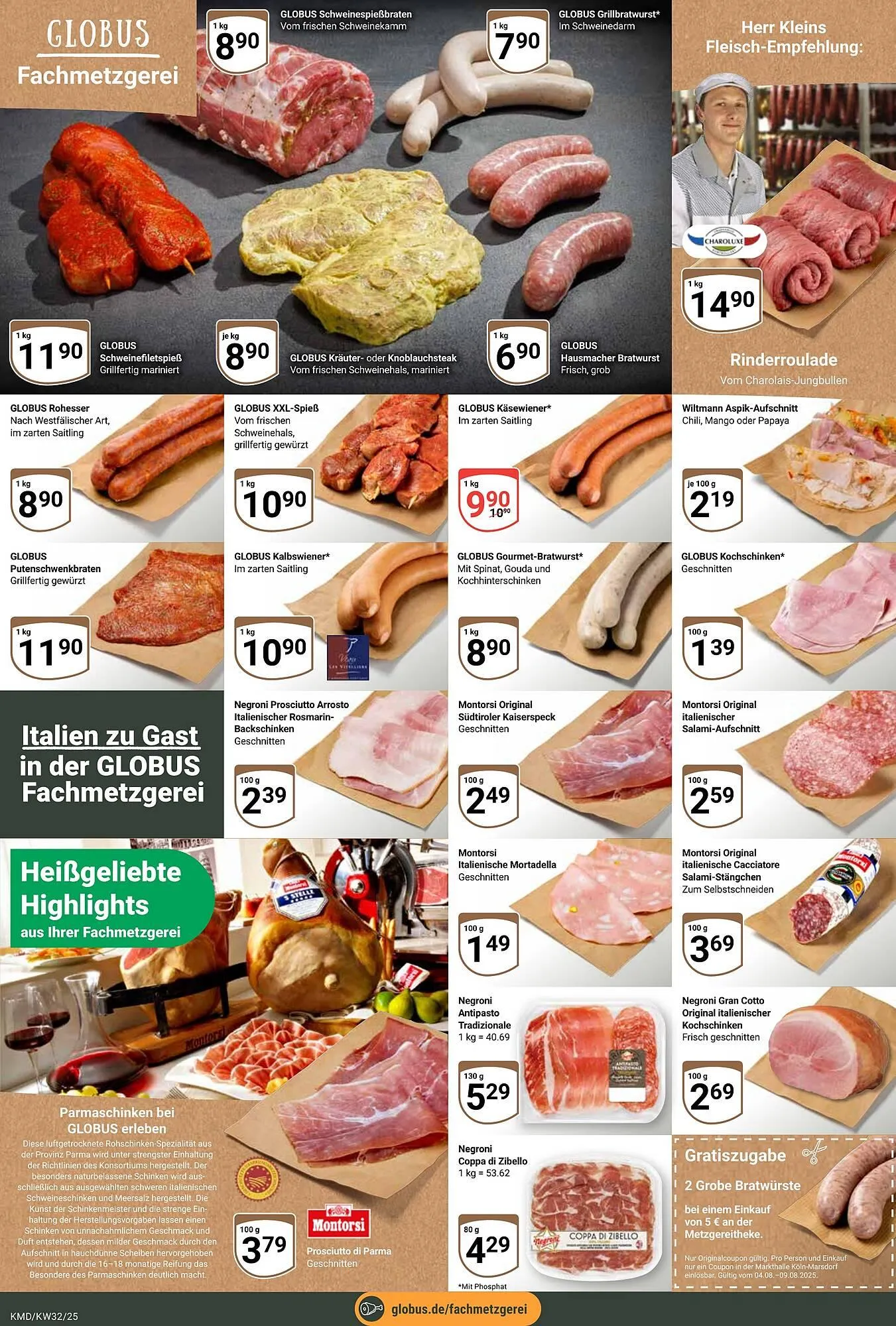 Globus Prospekt von 4. August bis 9. August 2025 - Prospekt seite 3