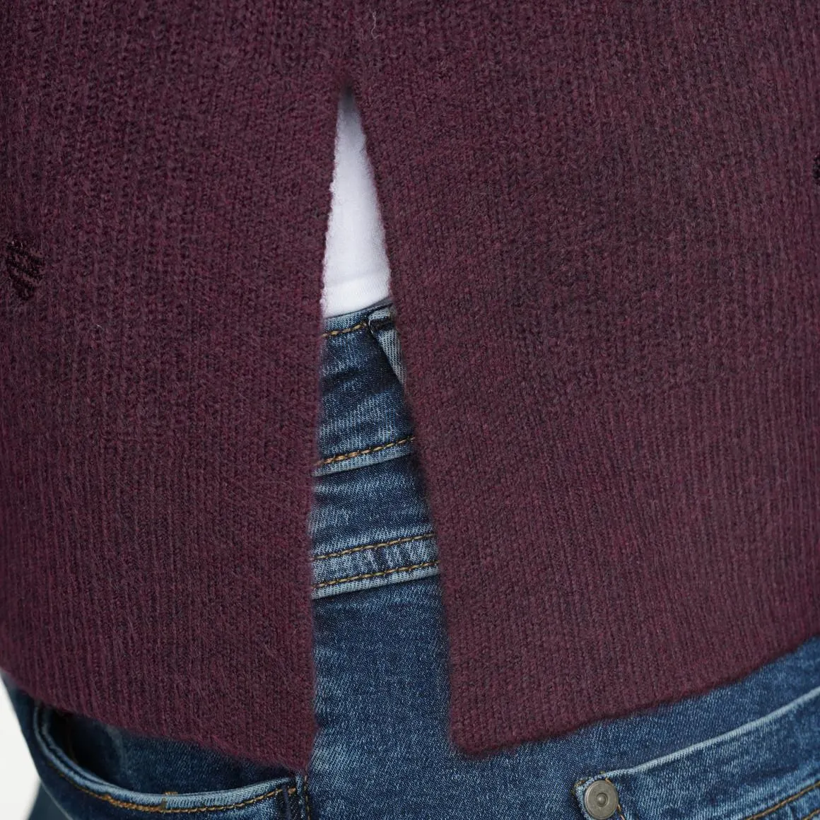 Damen Strickjacke mit Knopfleiste
