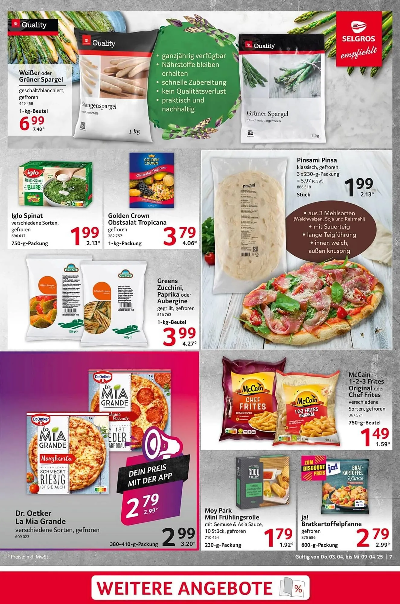 Selgros Prospekt von 3. April bis 10. April 2025 - Prospekt seite 7