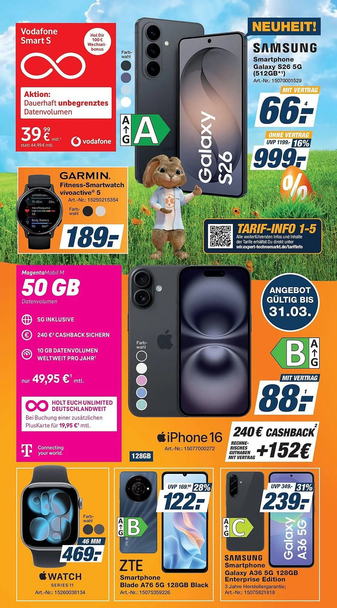 Expert Technomarkt Prospekt von 30. März bis 4. April 2026 - Prospekt seite 10