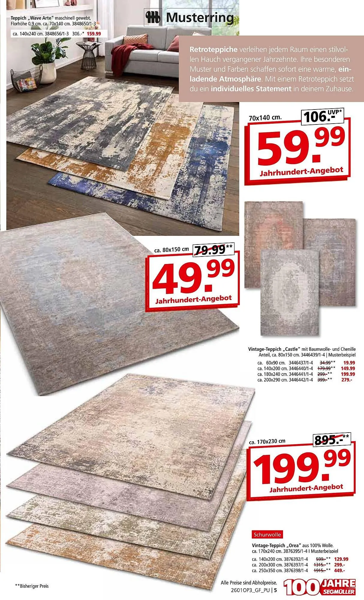 Segmüller Prospekt von 29. Dezember bis 29. März 2026 - Prospekt seite 5