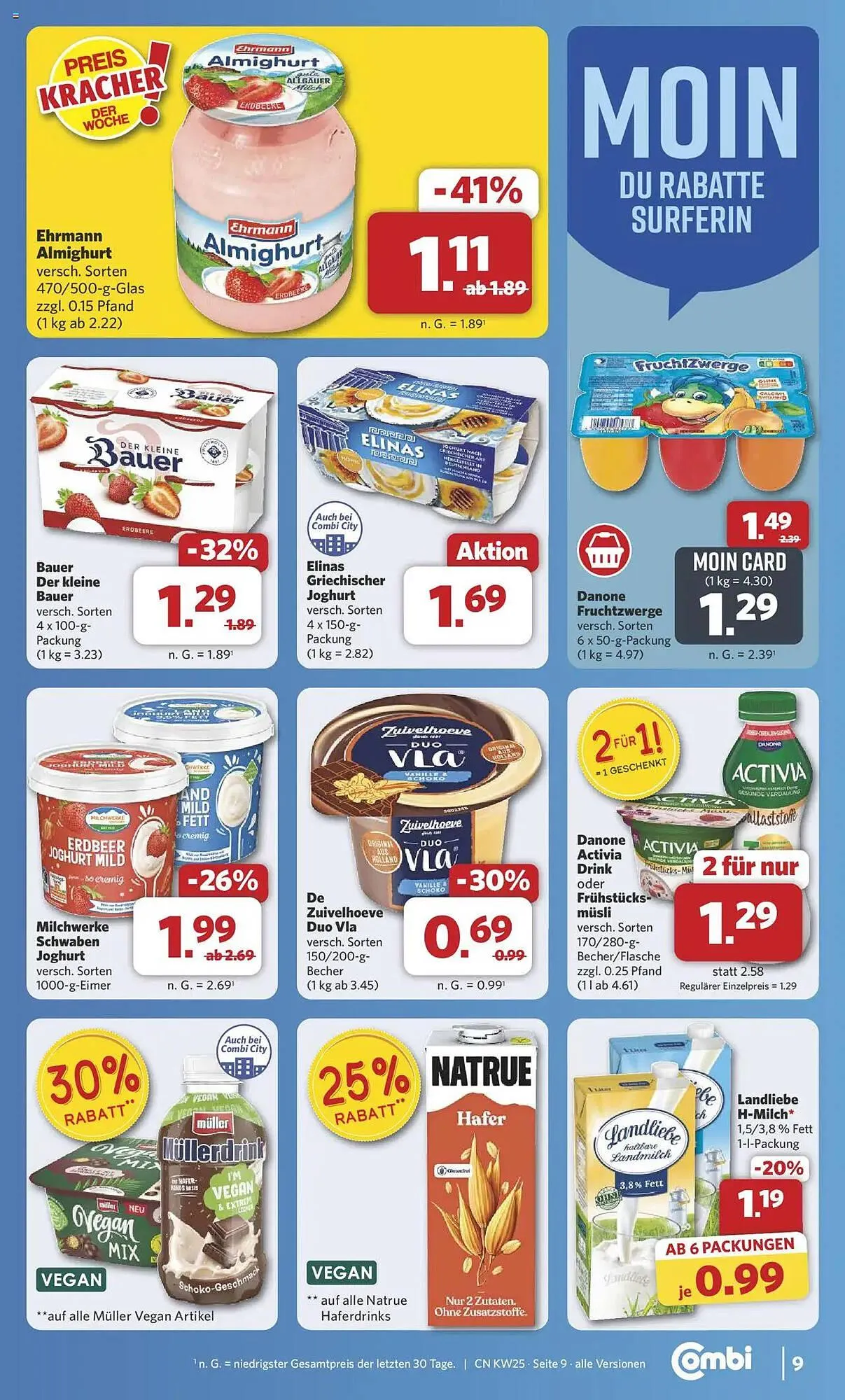 Combi Prospekt von 16. Juni bis 21. Juni 2025 - Prospekt seite 10