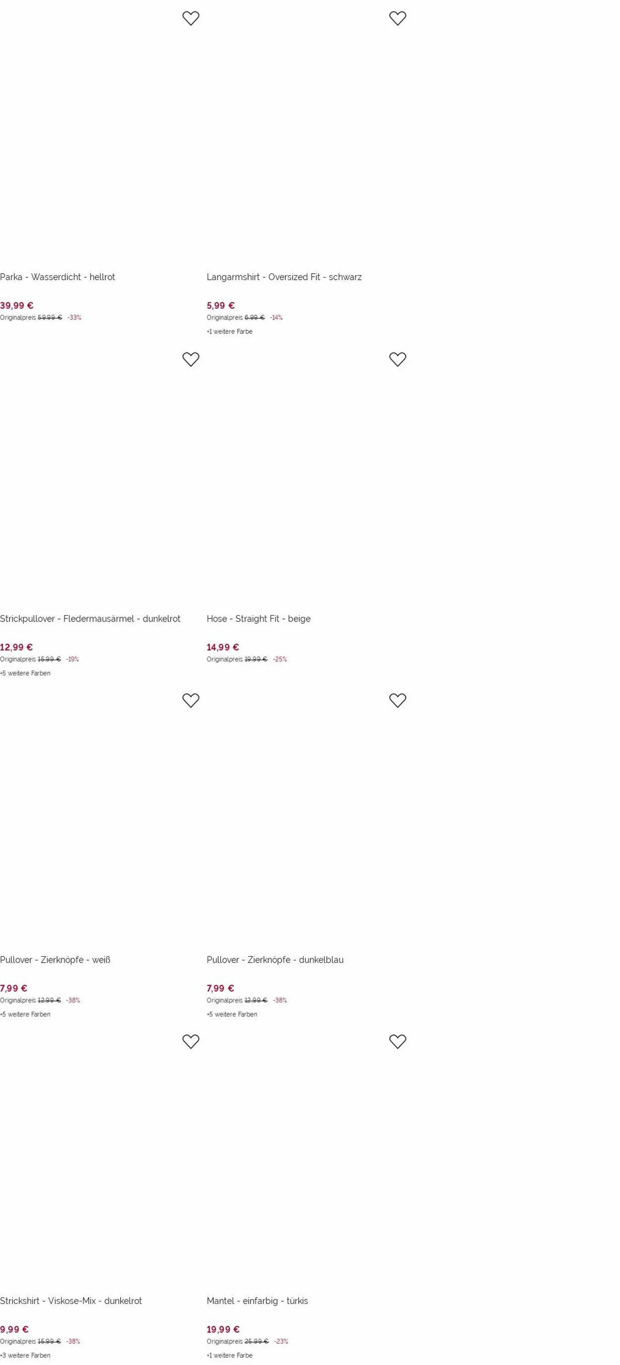 Takko Fashion Aktueller Prospekt von 12. Mai bis 18. Mai 2025 - Prospekt seite 16