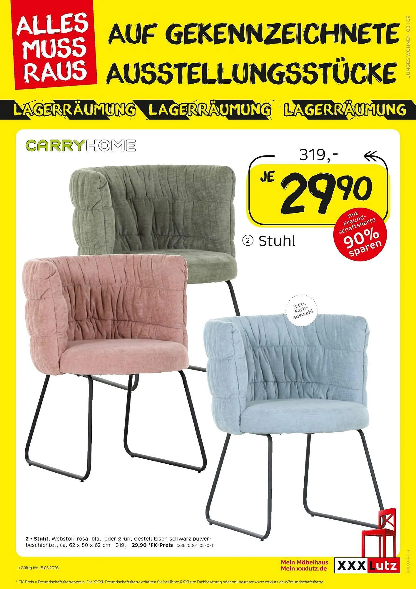 XXXLutz Prospekt von 2. März bis 15. März 2026 - Prospekt seite 9