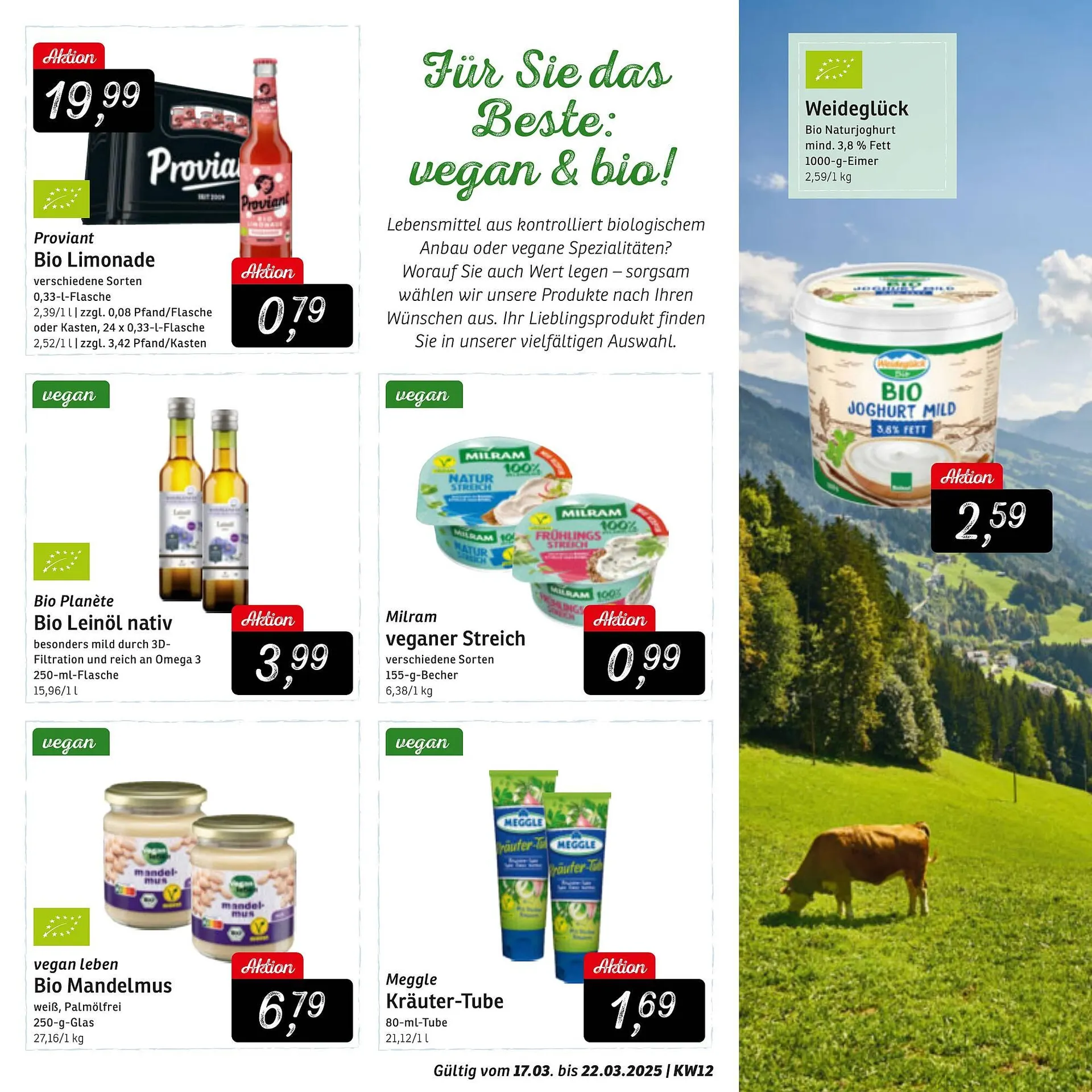 KONSUM Prospekt von 17. März bis 22. März 2025 - Prospekt seite 3