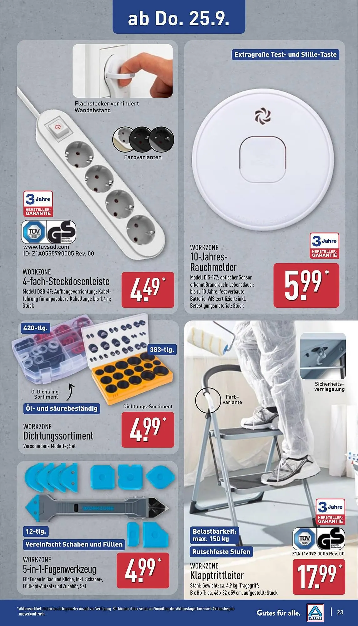 Aldi Nord Prospekt von 22. September bis 27. September 2025 - Prospekt seite 27