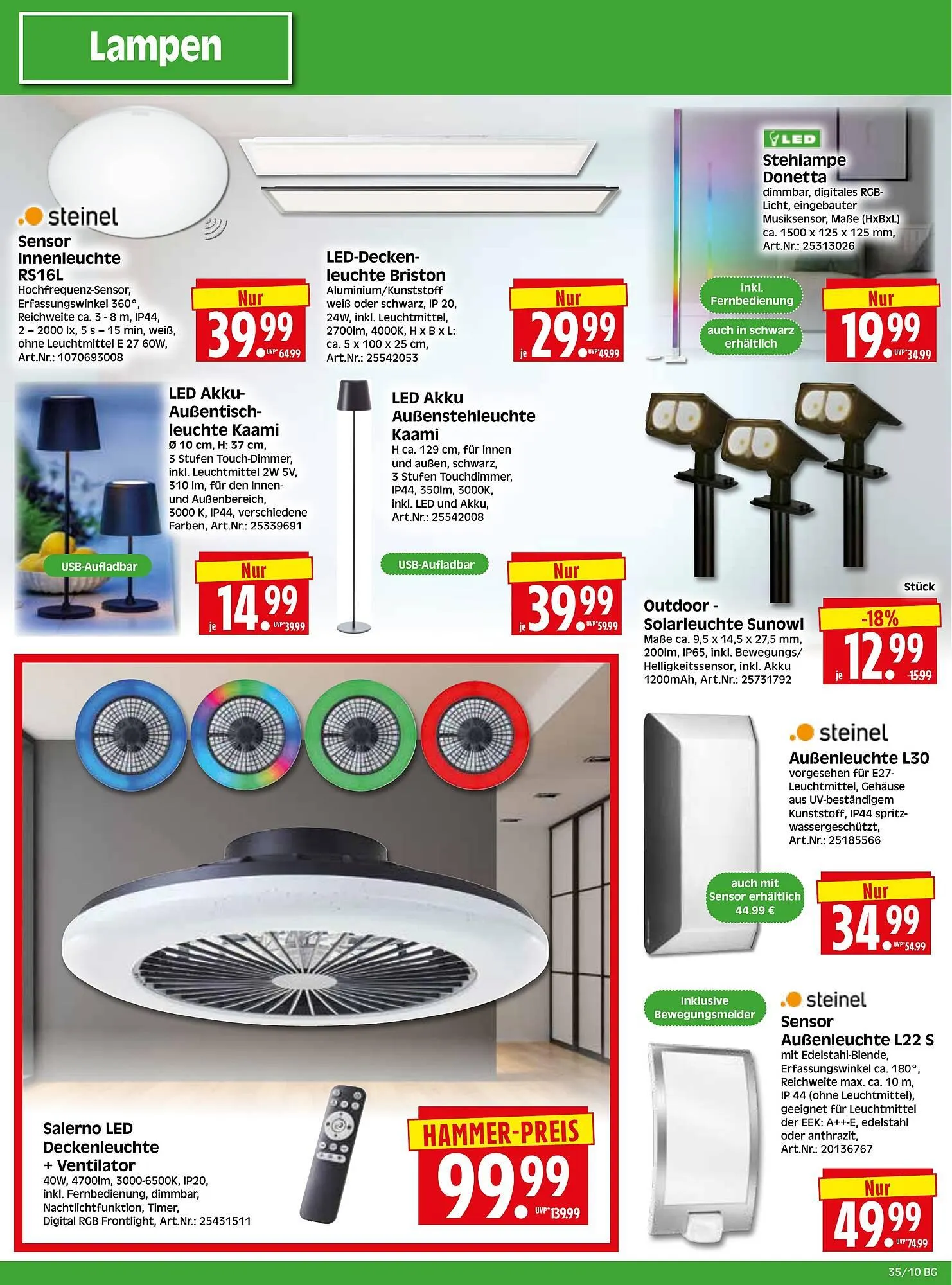 Herkules Baumarkt Prospekt von 25. August bis 30. August 2025 - Prospekt seite 10