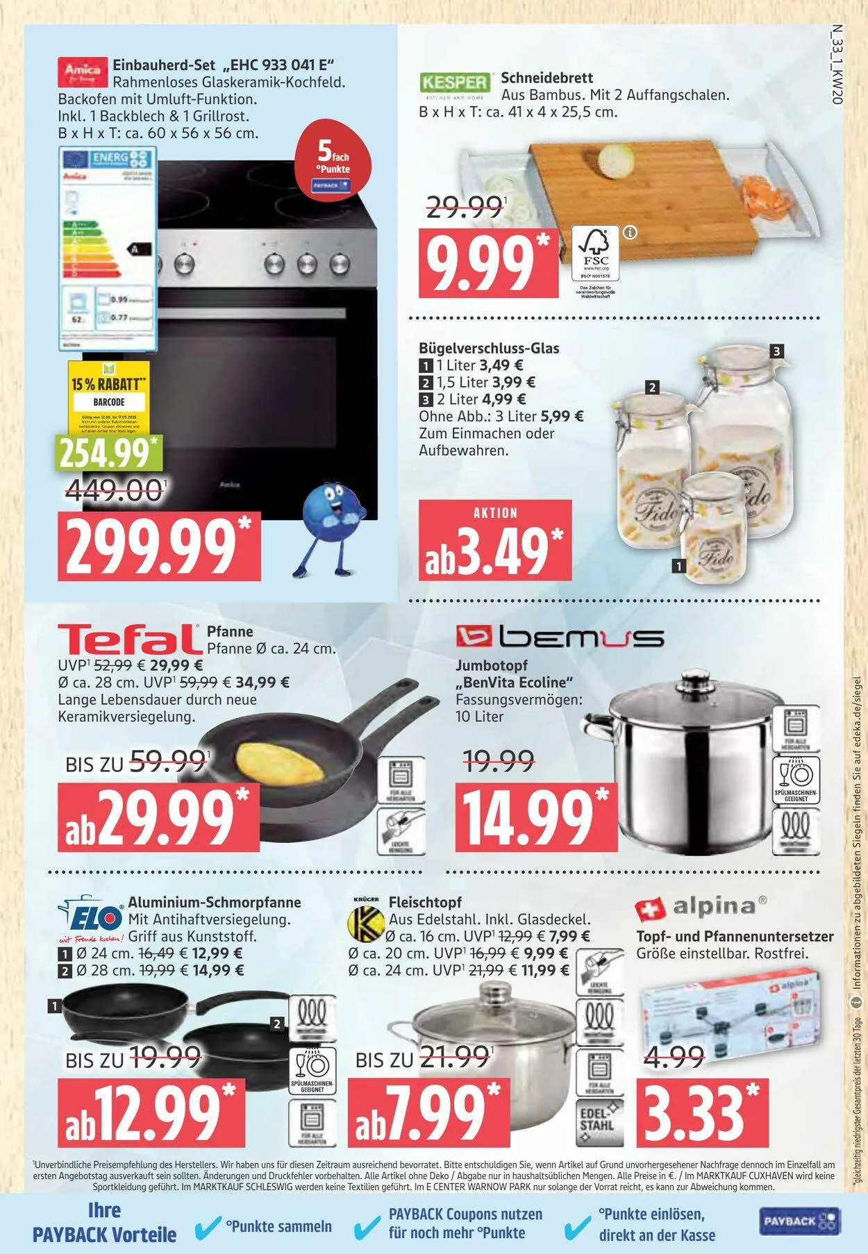 Marktkauf Aktueller Prospekt von 12. Mai bis 17. Mai 2025 - Prospekt seite 33