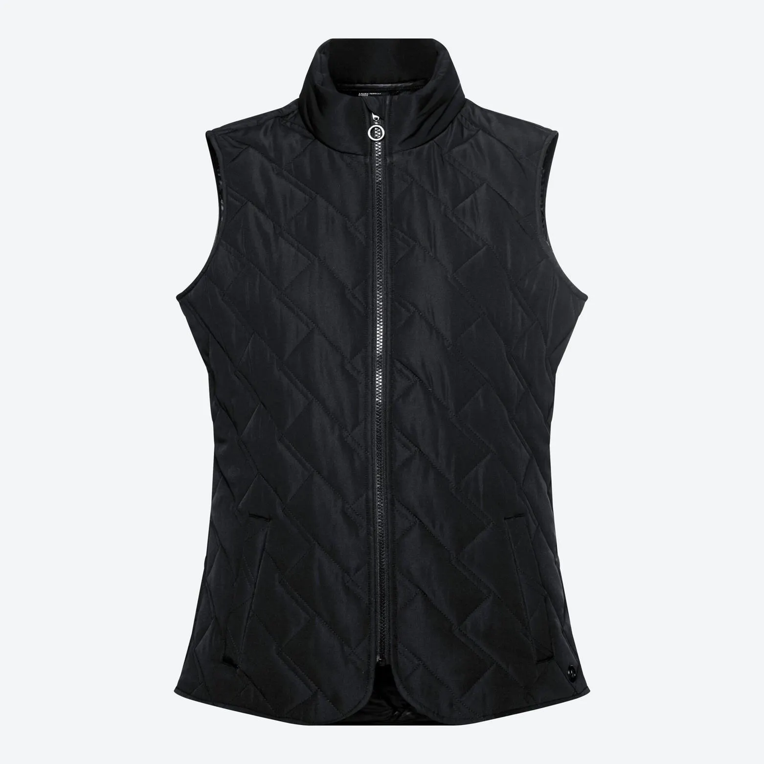 Damen-Steppweste mit Stehkragen