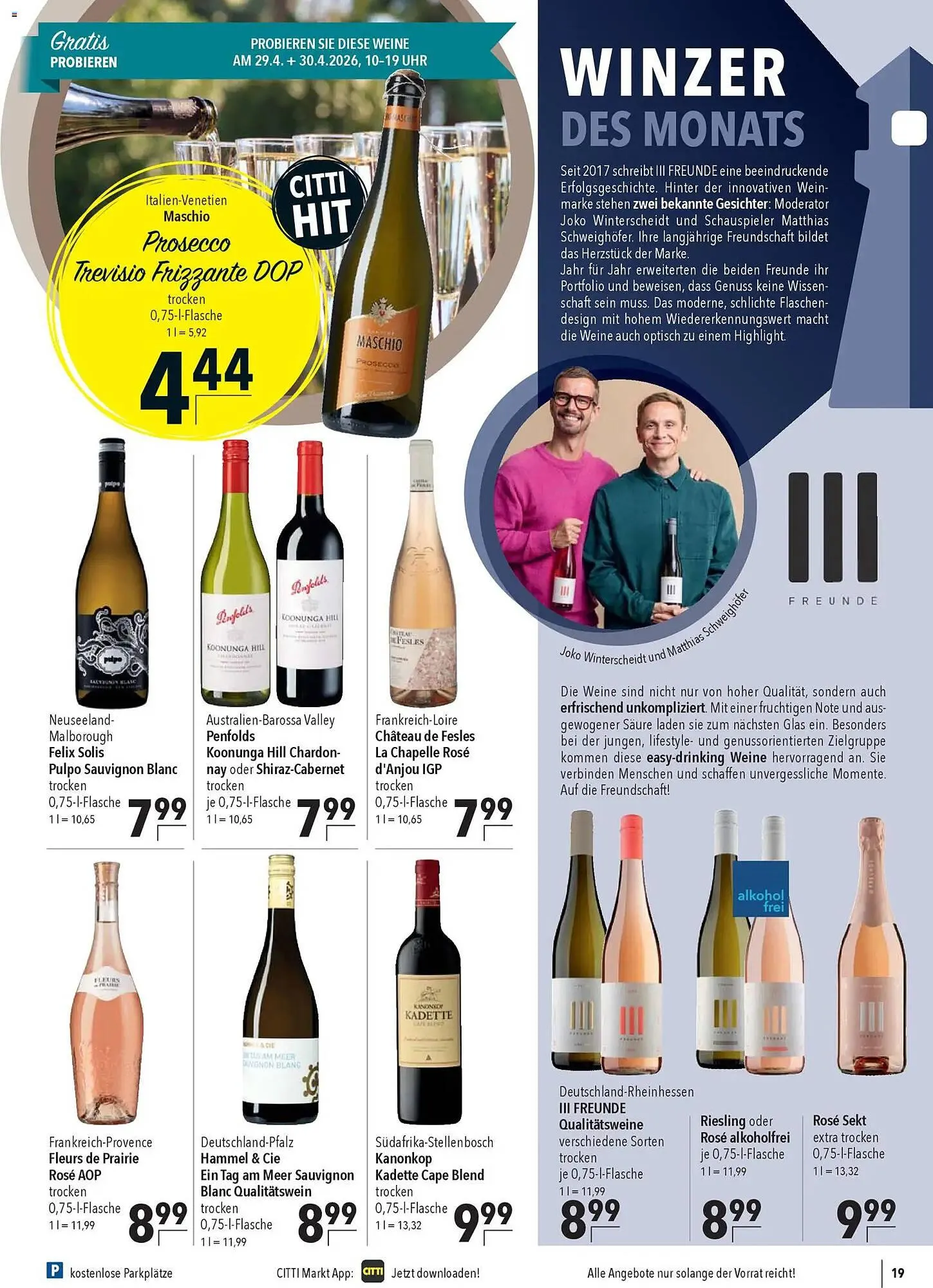 CITTI Markt Prospekt von 29. April bis 12. Mai 2026 - Prospekt seite 19