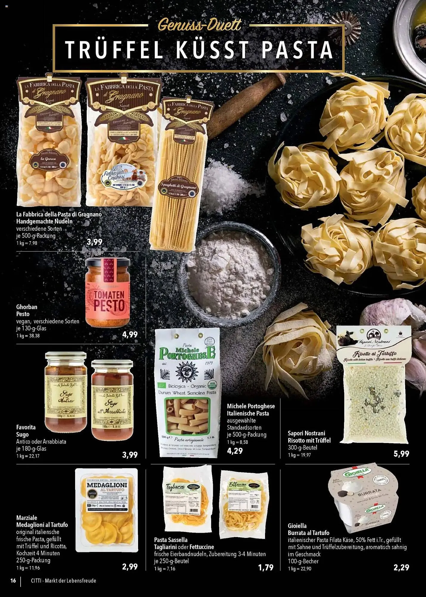 CITTI Markt Prospekt von 3. Dezember bis 9. Dezember 2025 - Prospekt seite 16