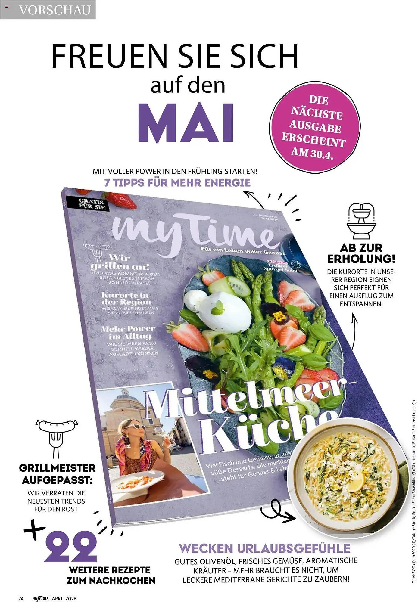 Combi Magazine von 1. April bis 30. April 2026 - Prospekt seite 74