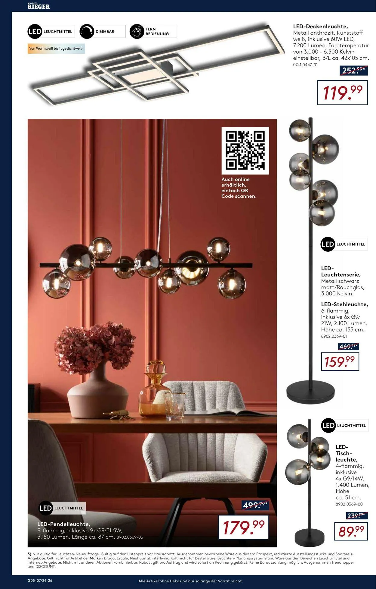 Möbel Rieger Aktueller Prospekt von 9. April bis 23. April 2025 - Prospekt seite 26