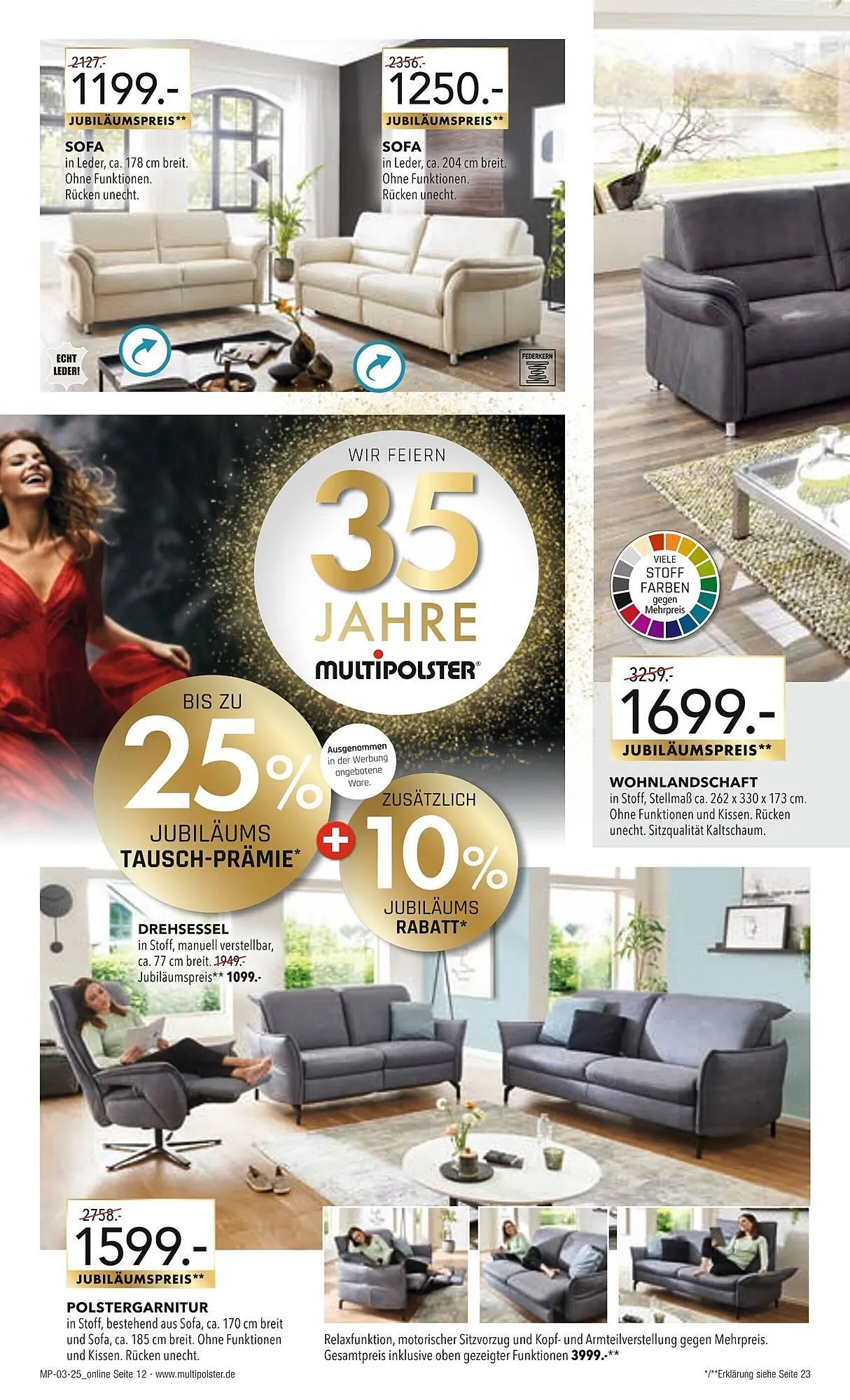 Multipolster Prospekt von 15. Januar bis 31. Januar 2025 - Prospekt seite 12