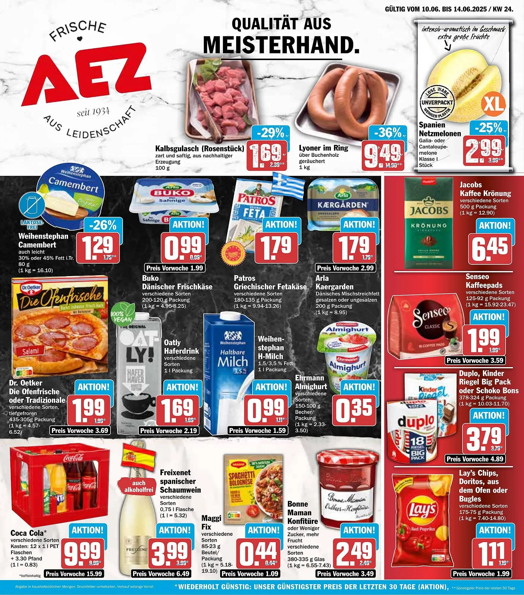 AEZ Prospekt von 9. Juni bis 14. Juni 2025 - Prospekt seite 1