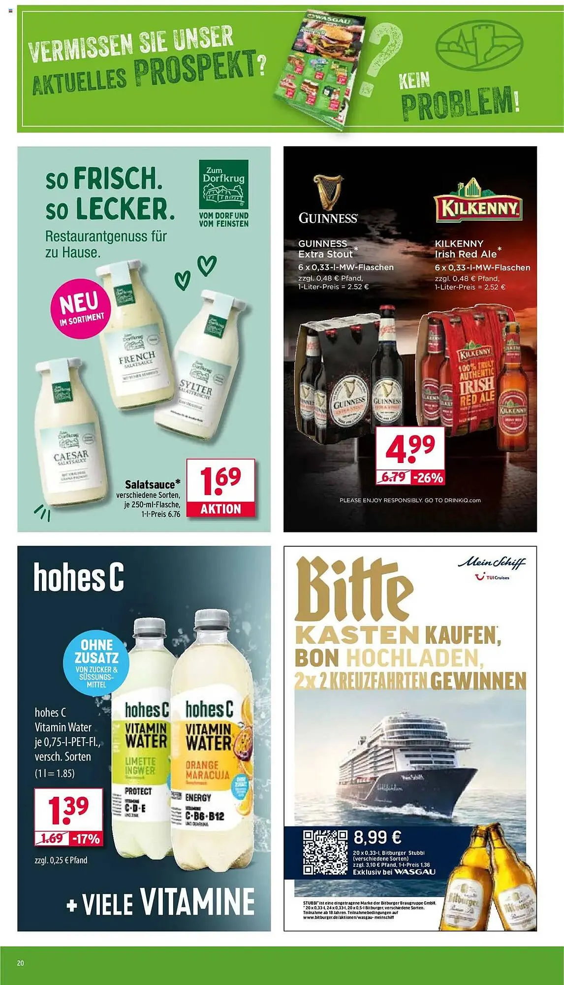 Wasgau Prospekt von 25. August bis 31. August 2025 - Prospekt seite 20