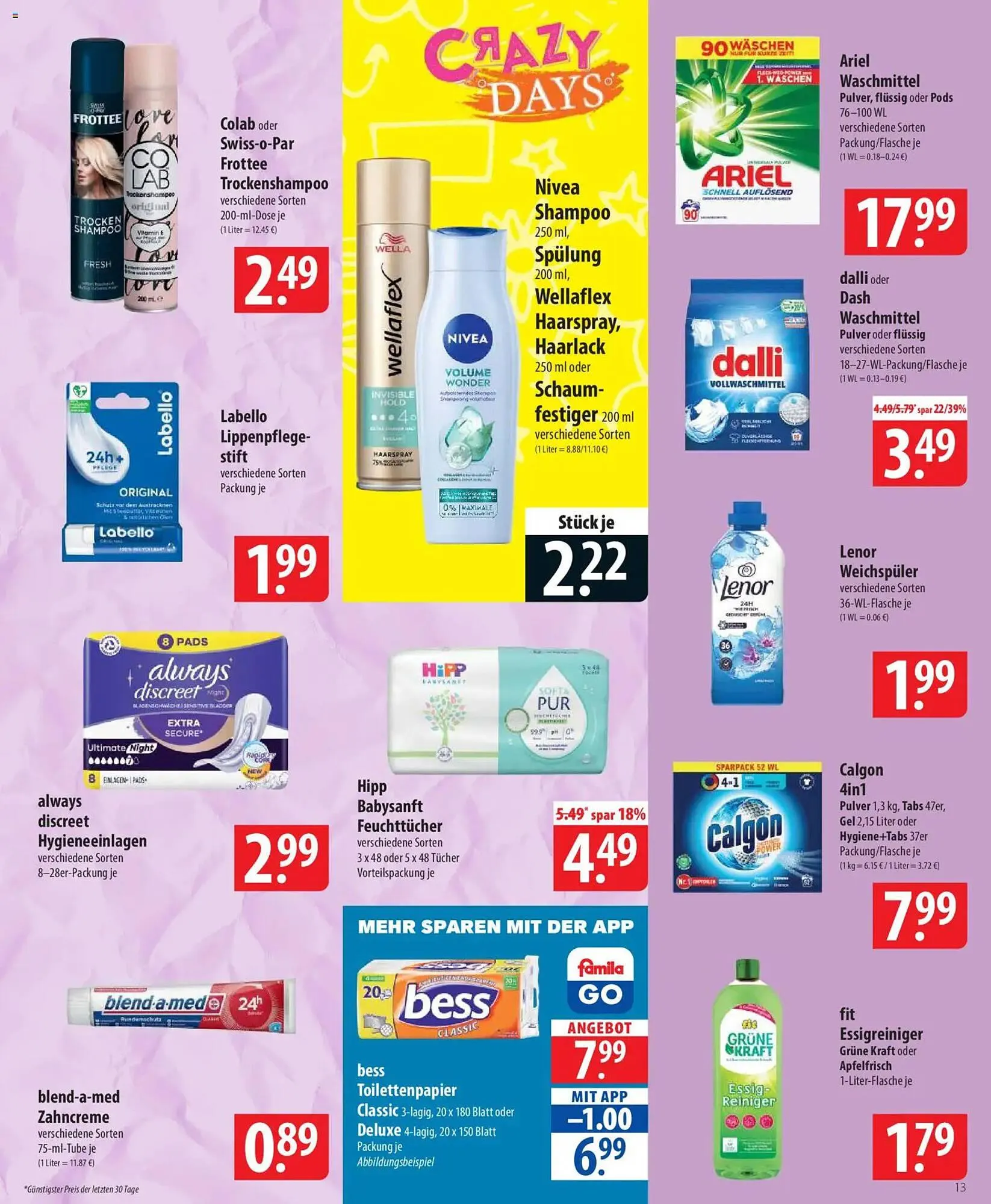 Famila Nord Ost Prospekt von 2. März bis 7. März 2026 - Prospekt seite 13