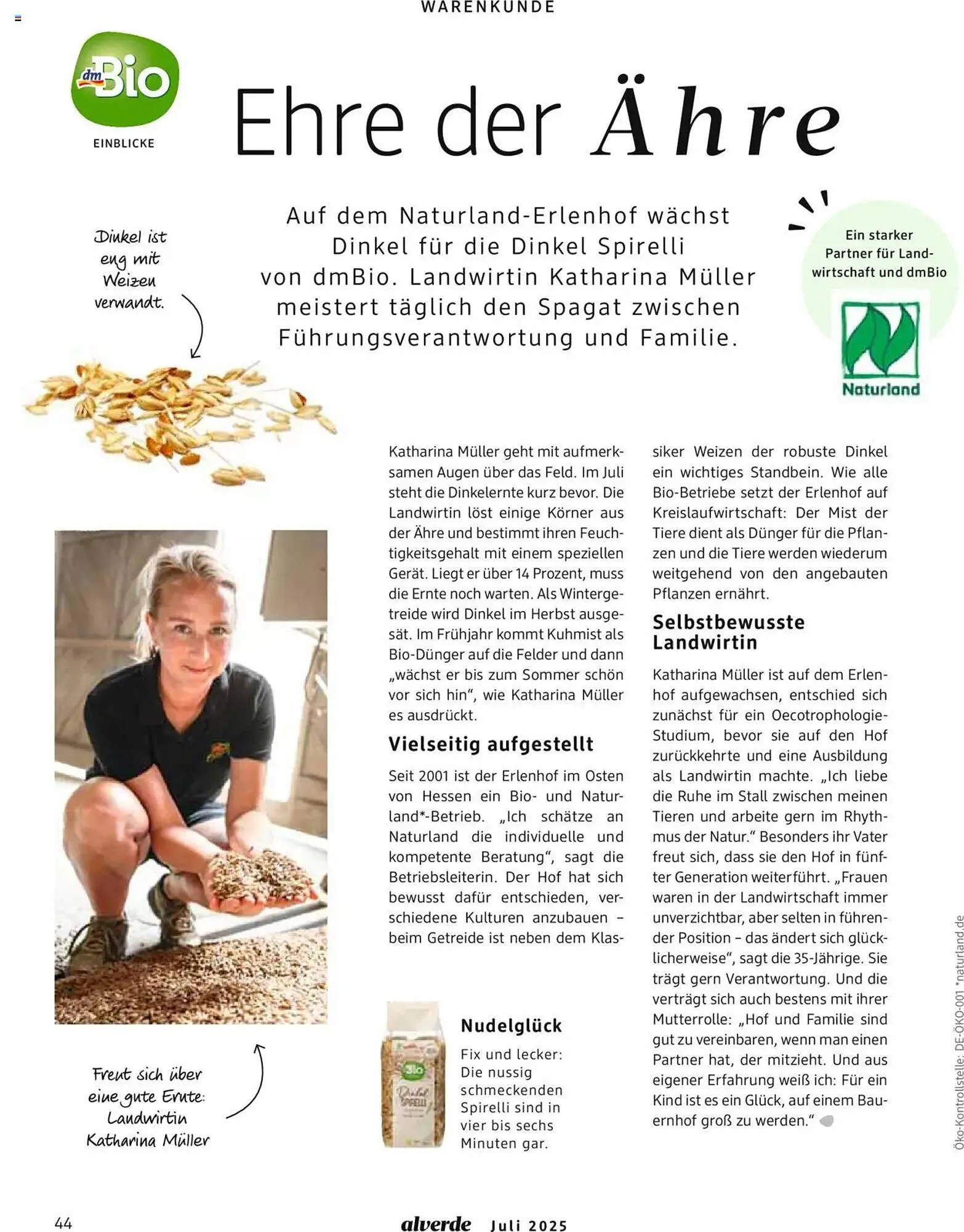 dm drogerie Prospekt von 1. Juli bis 31. Juli 2025 - Prospekt seite 44