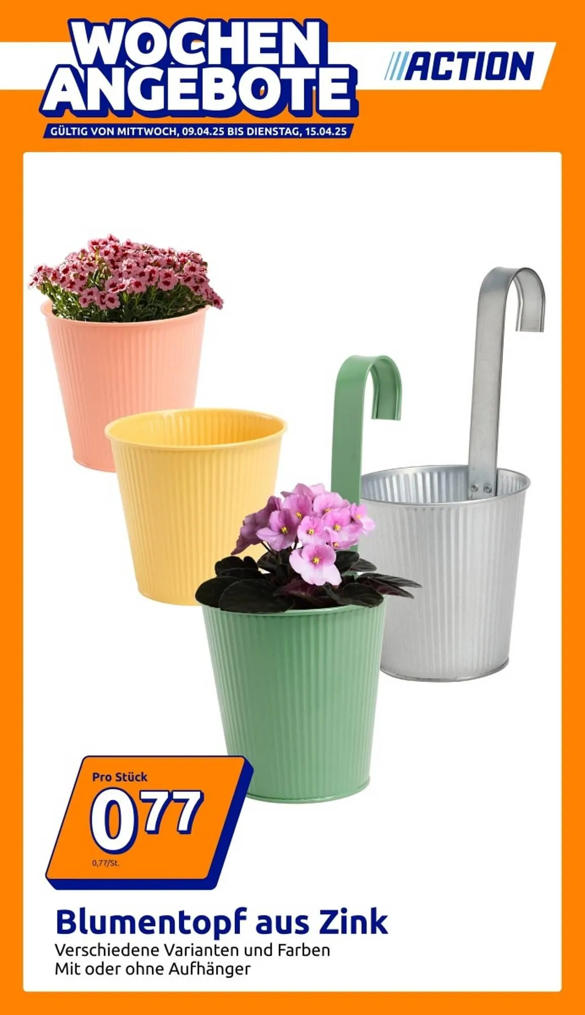 Action Prospekt von 9. April bis 15. April 2025 - Prospekt seite 1