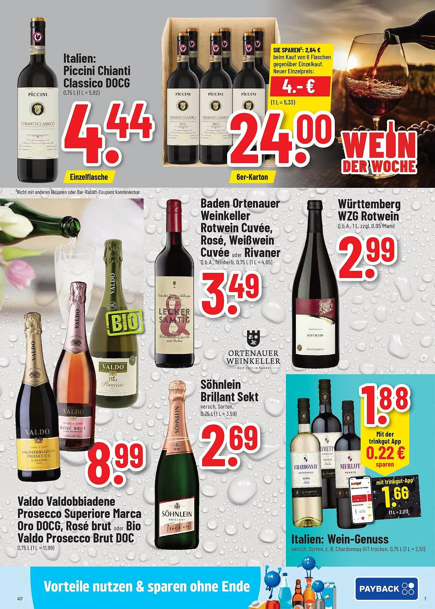 trinkgut Prospekt von 22. Juni bis 28. Juni 2025 - Prospekt seite 7