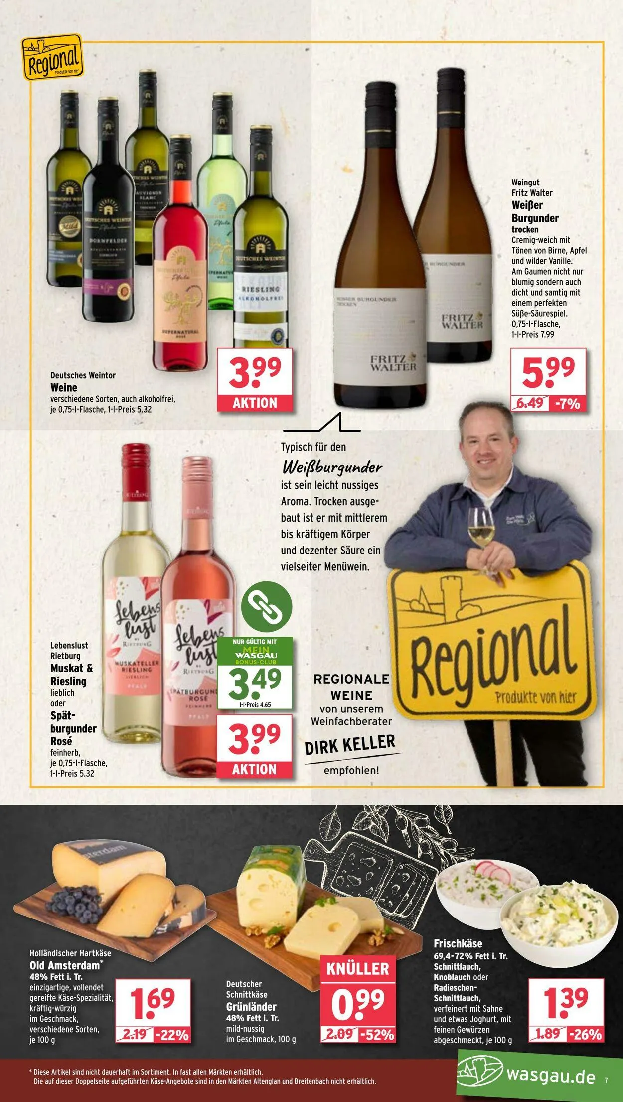 WASGAU Aktueller Prospekt von 20. April bis 4. Mai 2025 - Prospekt seite 7