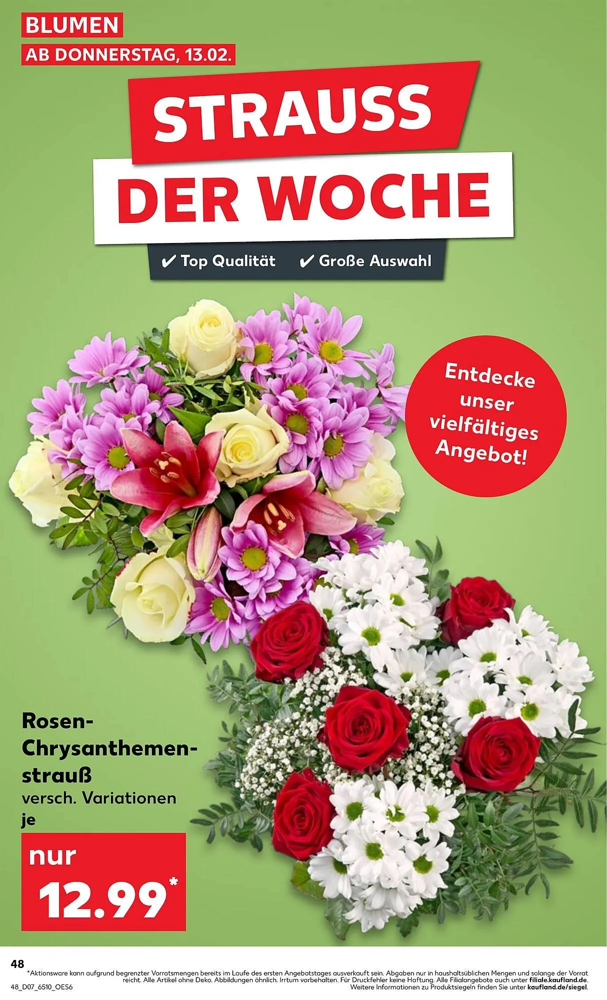 Kaufland Prospekt von 13. Februar bis 19. Februar 2025 - Prospekt seite 48