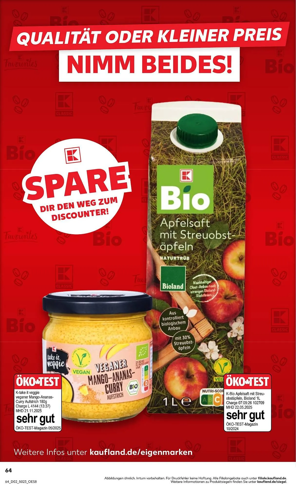 Kaufland Prospekt von 8. Januar bis 14. Januar 2026 - Prospekt seite 64