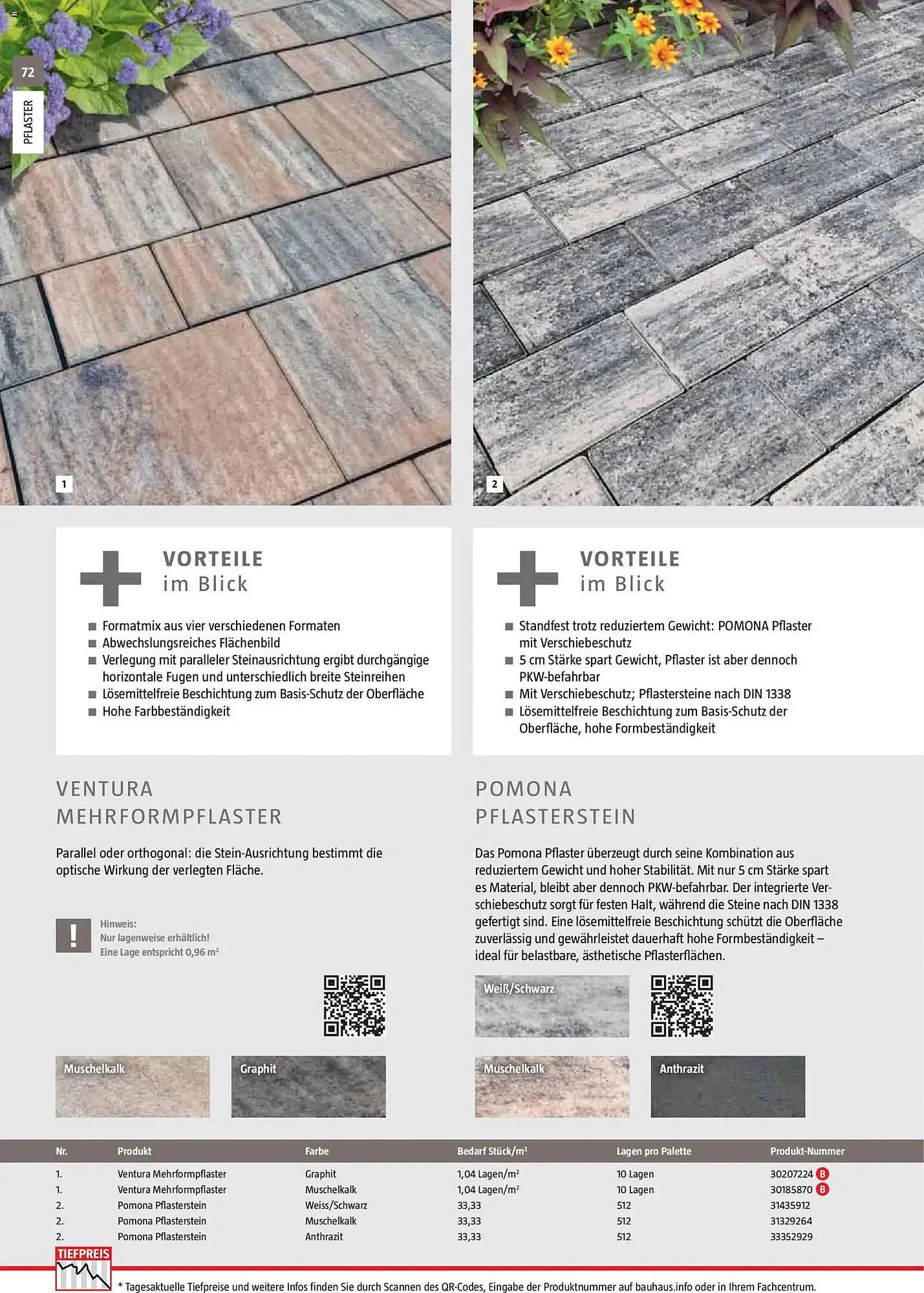 Bauhaus Prospekt von 2. März bis 30. Juni 2026 - Prospekt seite 72