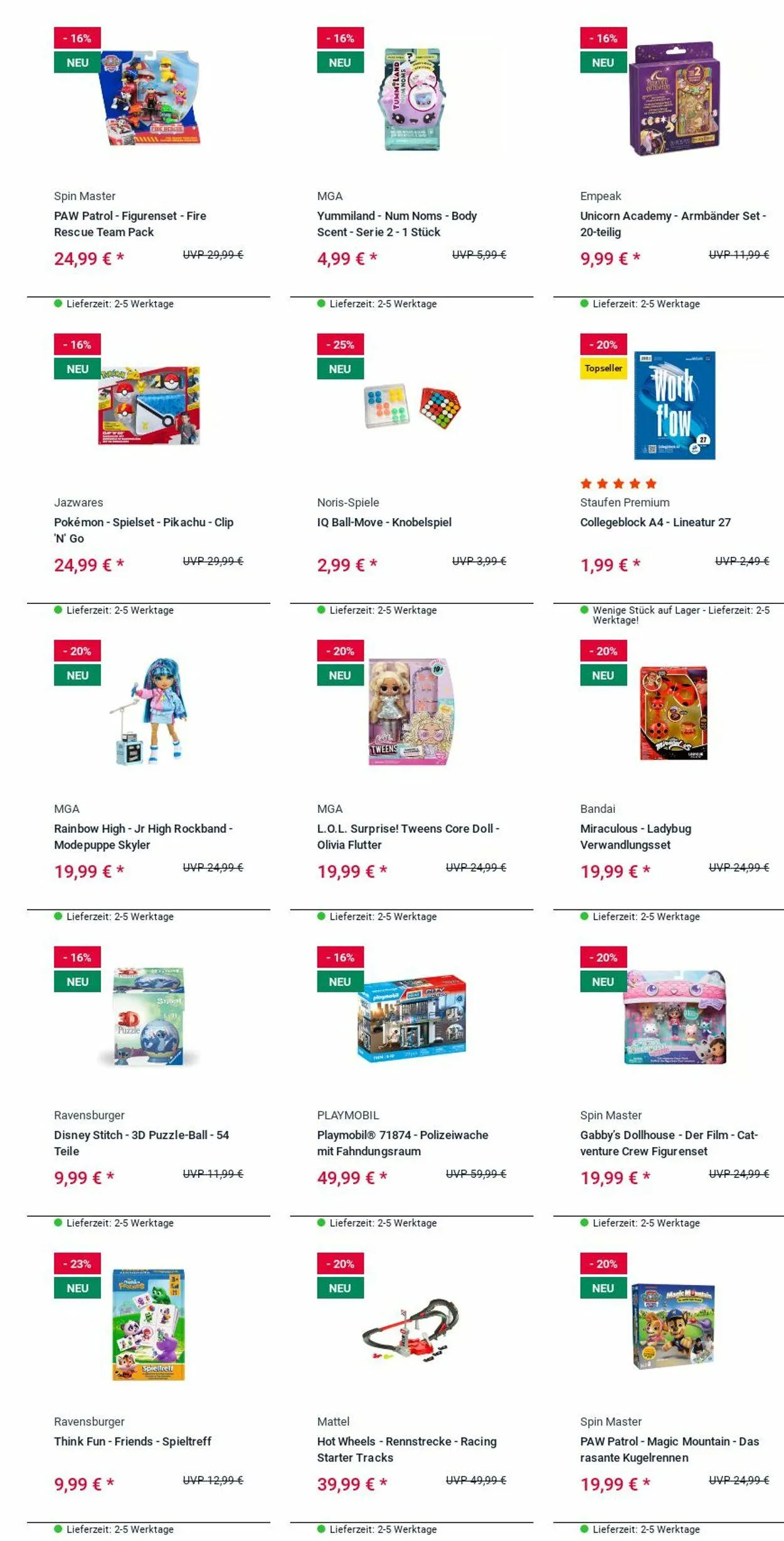 ROFU Kinderland Aktueller Prospekt von 13. Oktober bis 22. Oktober 2025 - Prospekt seite 32