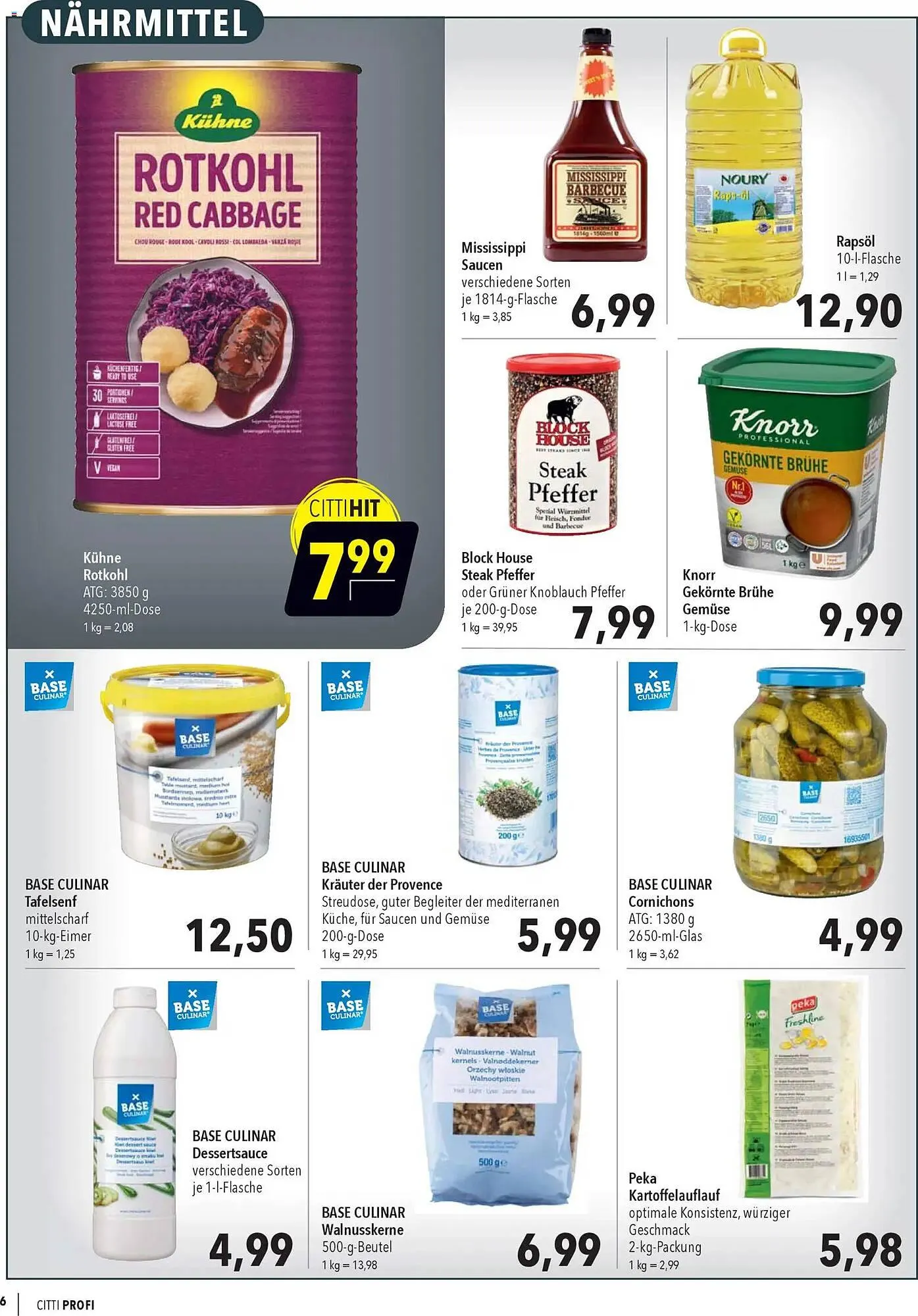 CITTI Markt Prospekt von 17. Dezember bis 31. Dezember 2025 - Prospekt seite 6