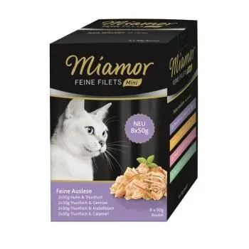 Miamor Feine Filets Mini 8x50g Mixpaket 1
