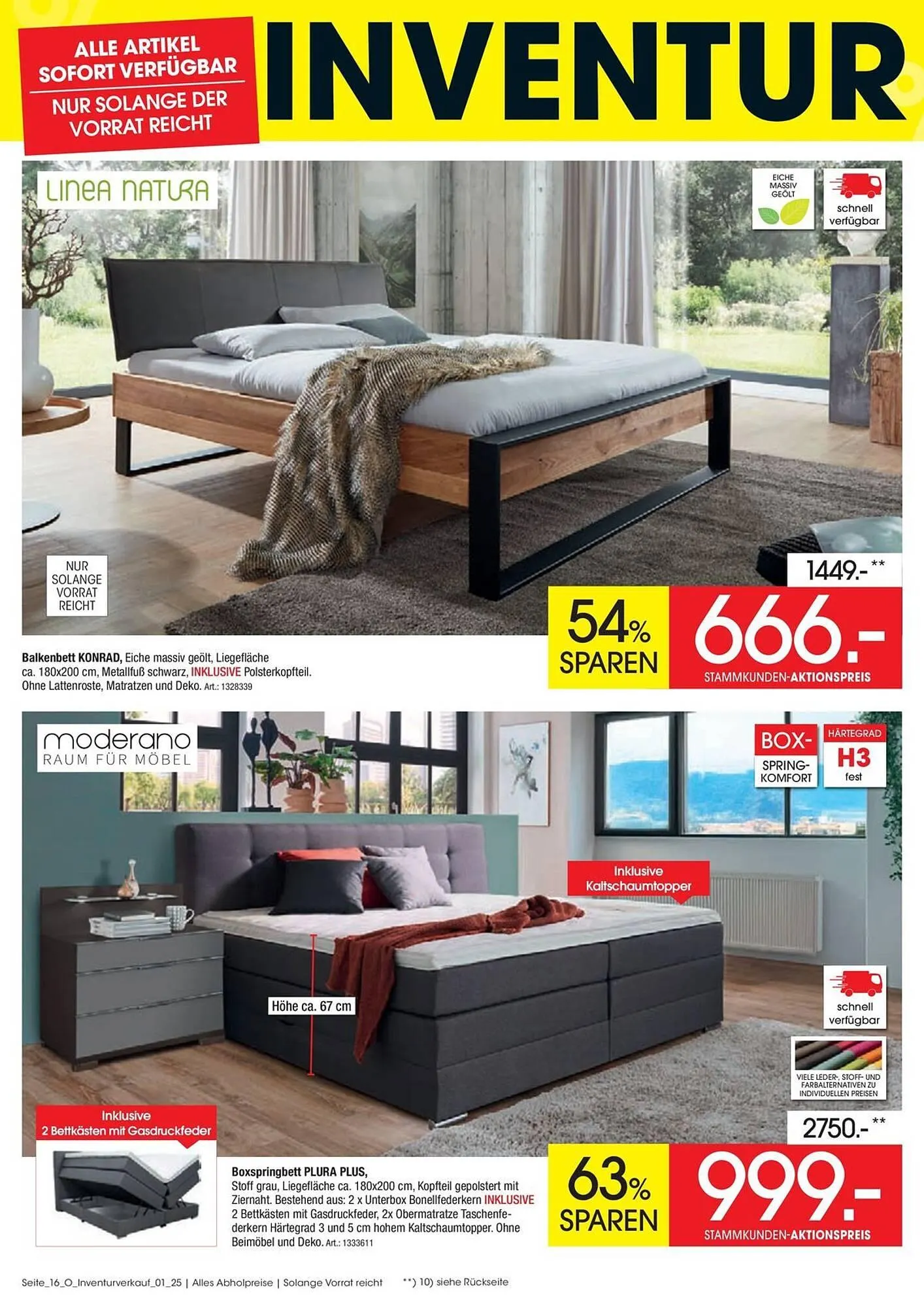 Zurbrüggen Prospekt von 31. Mai bis 6. Juni 2025 - Prospekt seite 16