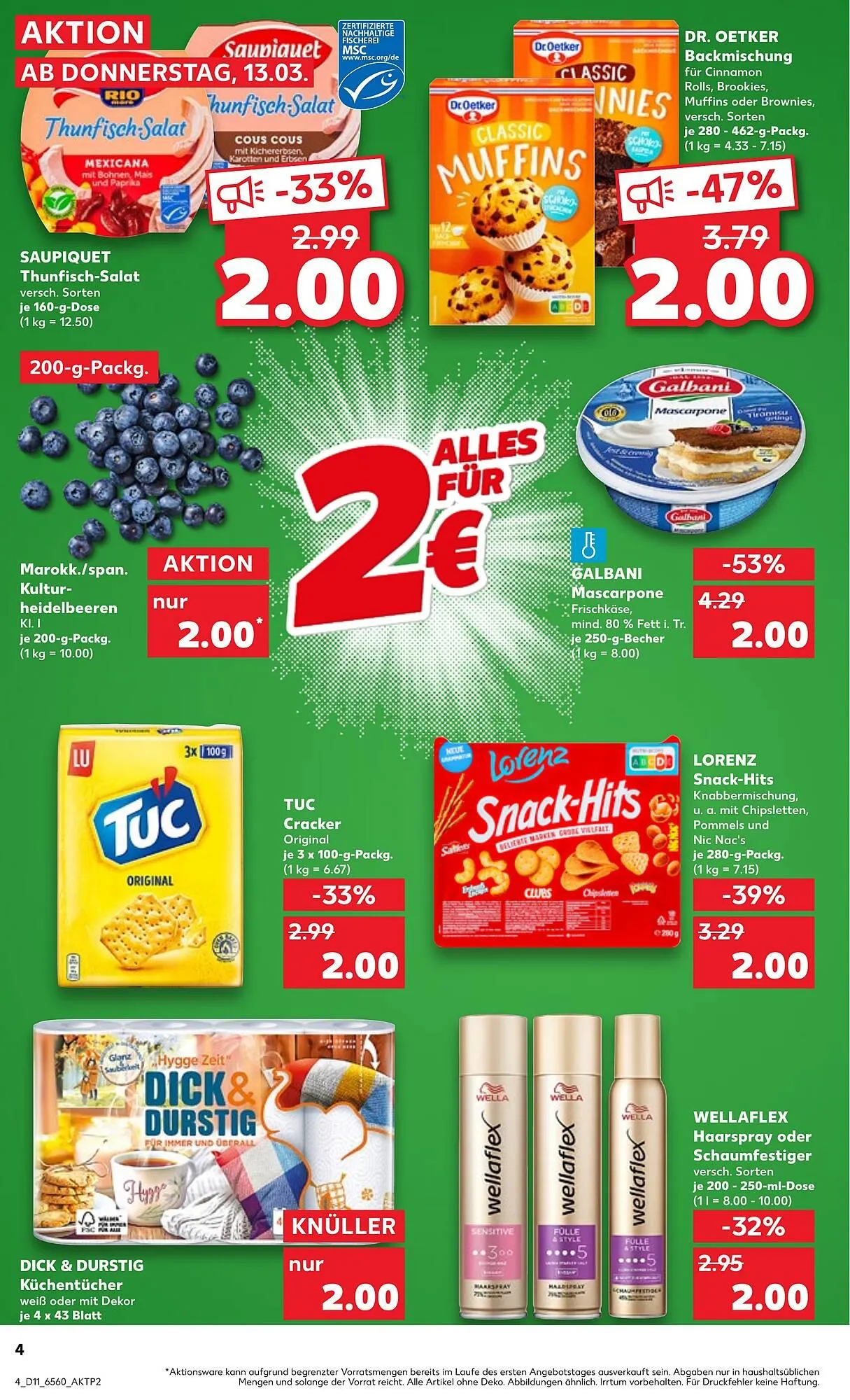 Kaufland Prospekt von 13. März bis 19. März 2025 - Prospekt seite 4