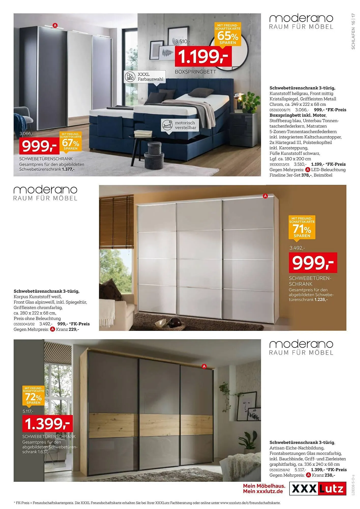 XXXLutz Prospekt von 28. Juli bis 10. August 2025 - Prospekt seite 17