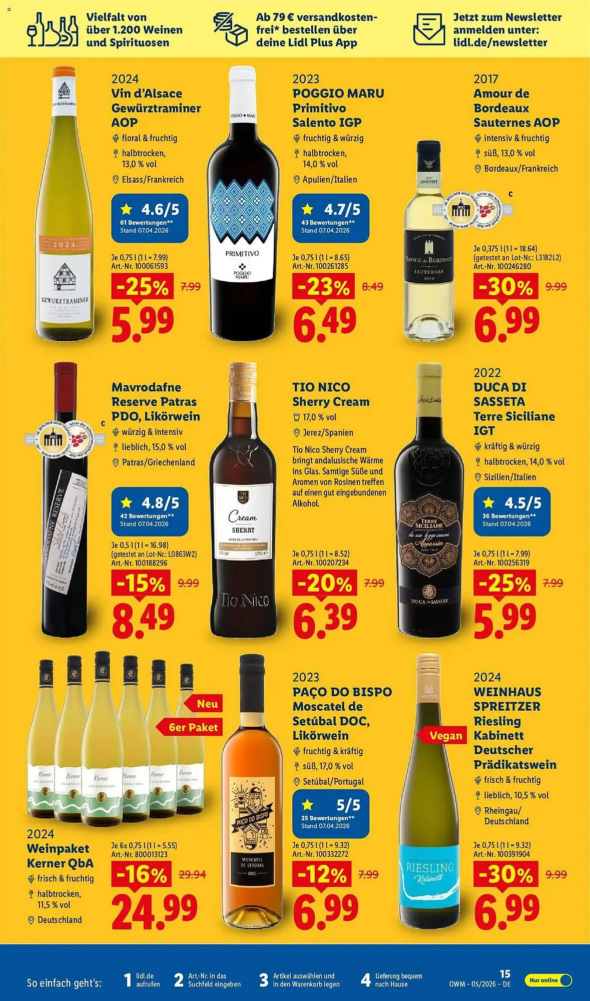 Lidl Prospekt von 1. Mai bis 31. Mai 2026 - Prospekt seite 15