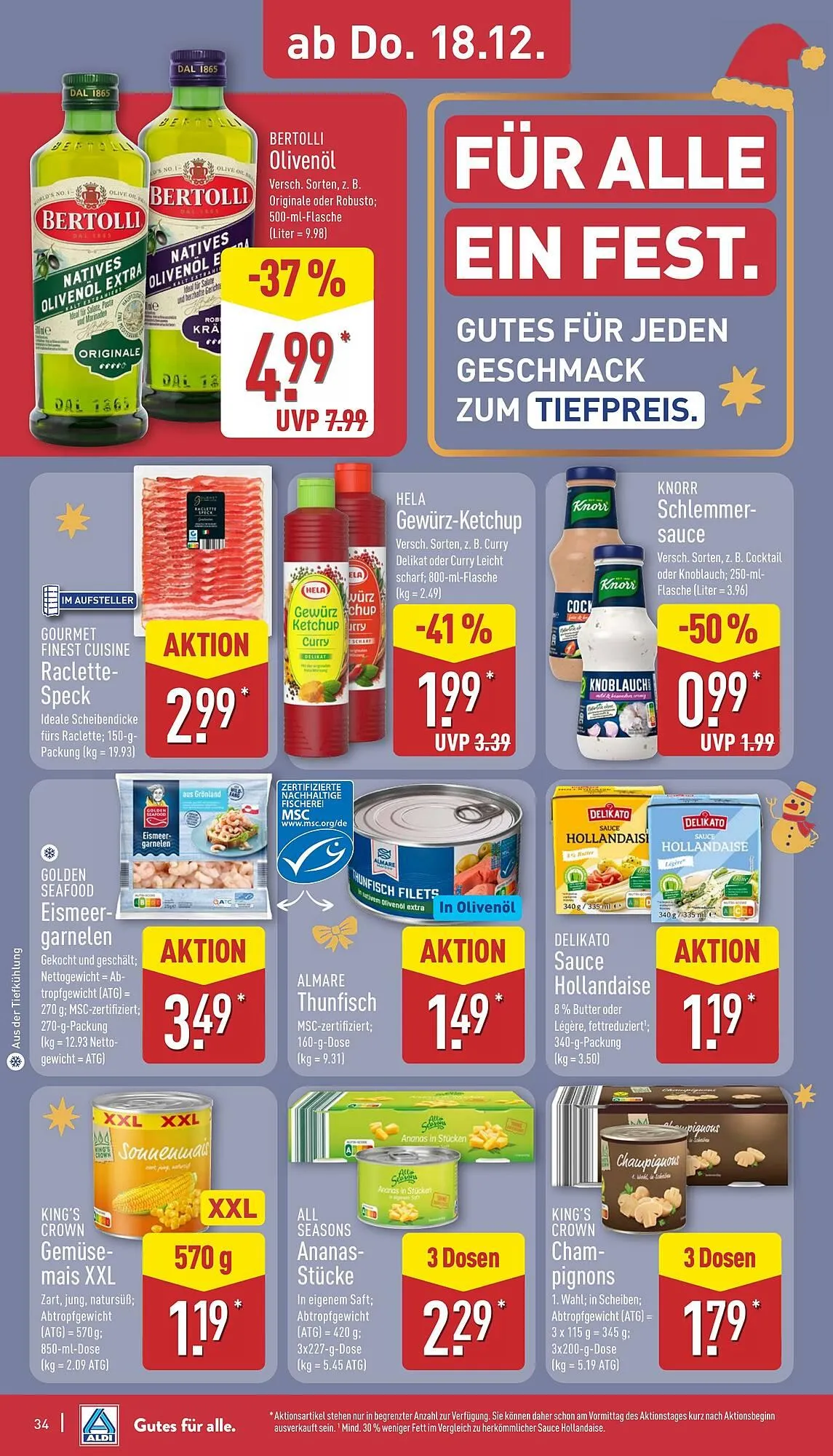 Aldi Nord Prospekt von 15. Dezember bis 20. Dezember 2025 - Prospekt seite 35