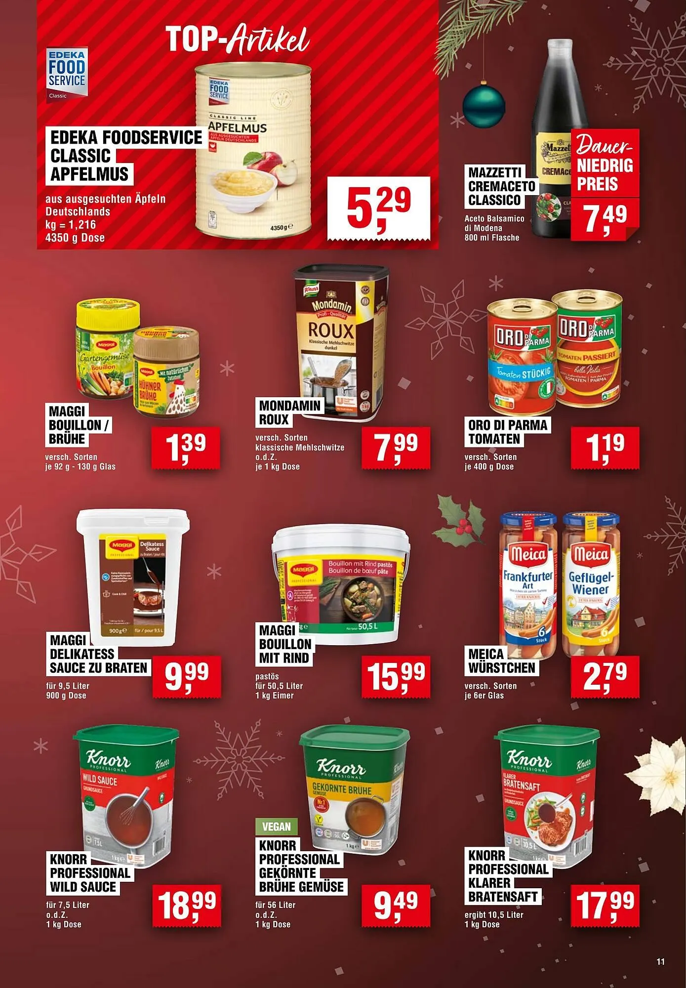 Handelshof Prospekt von 11. Dezember bis 17. Dezember 2025 - Prospekt seite 11